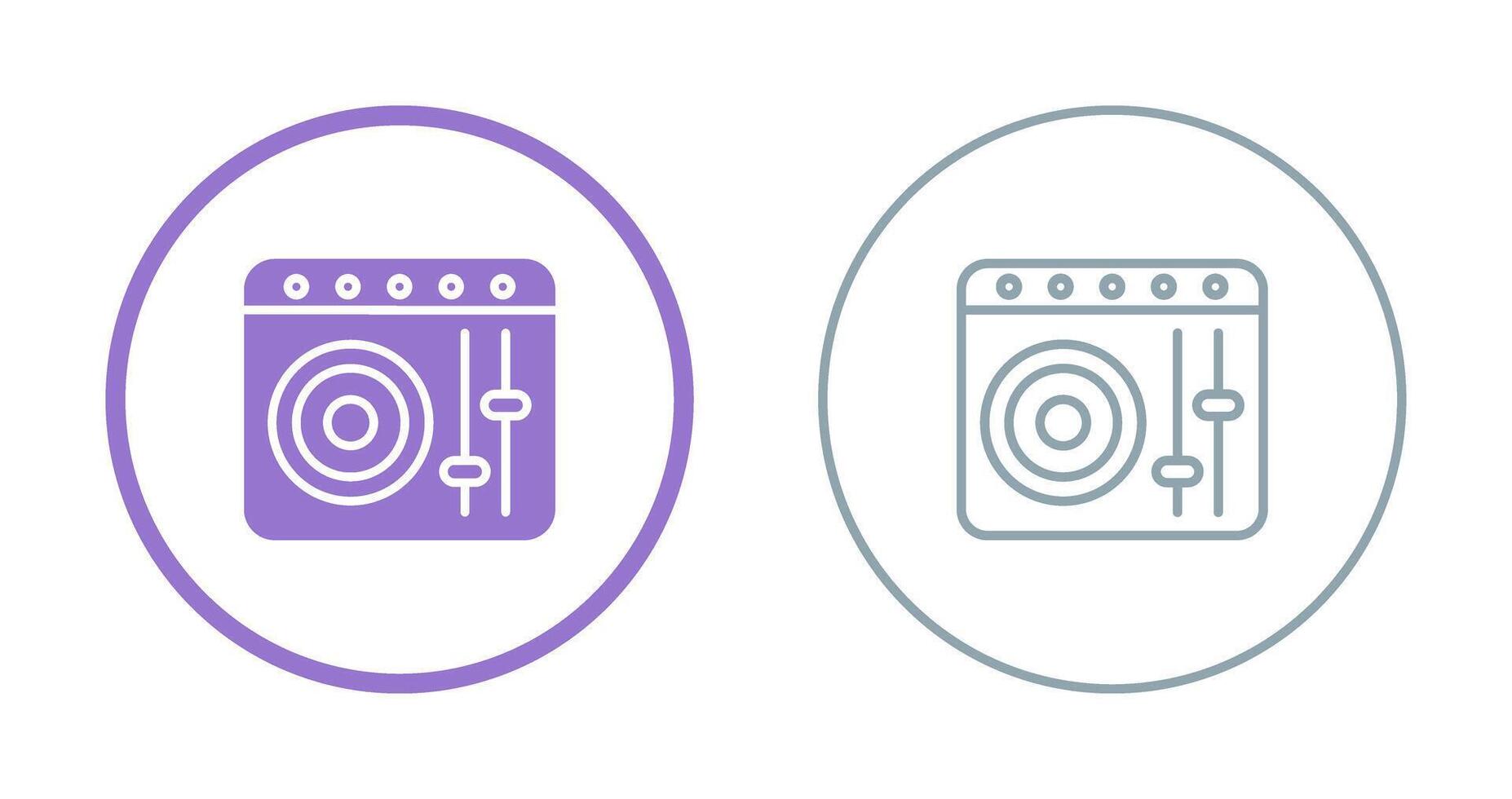 DJ Controller Vector Icon