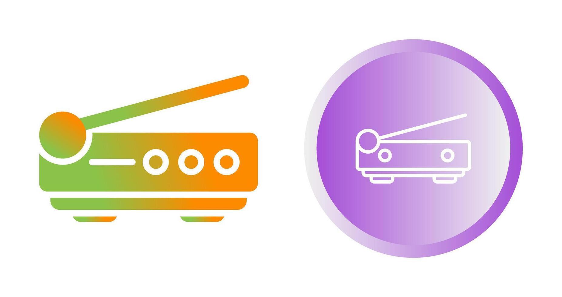 3D Scanner Vector Icon