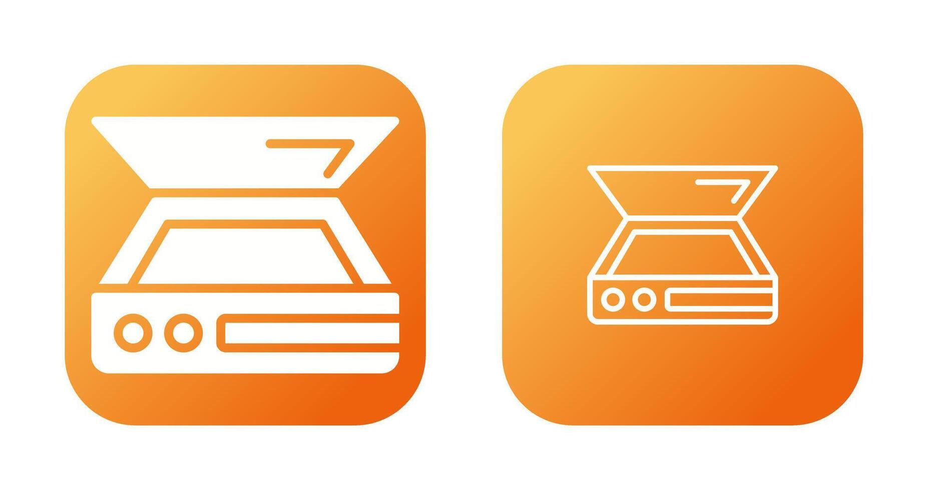 Scanner Vector Icon