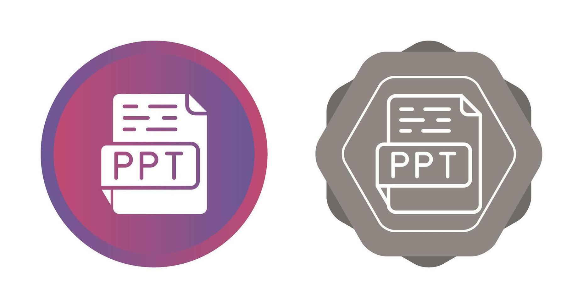 PPT Vector Icon