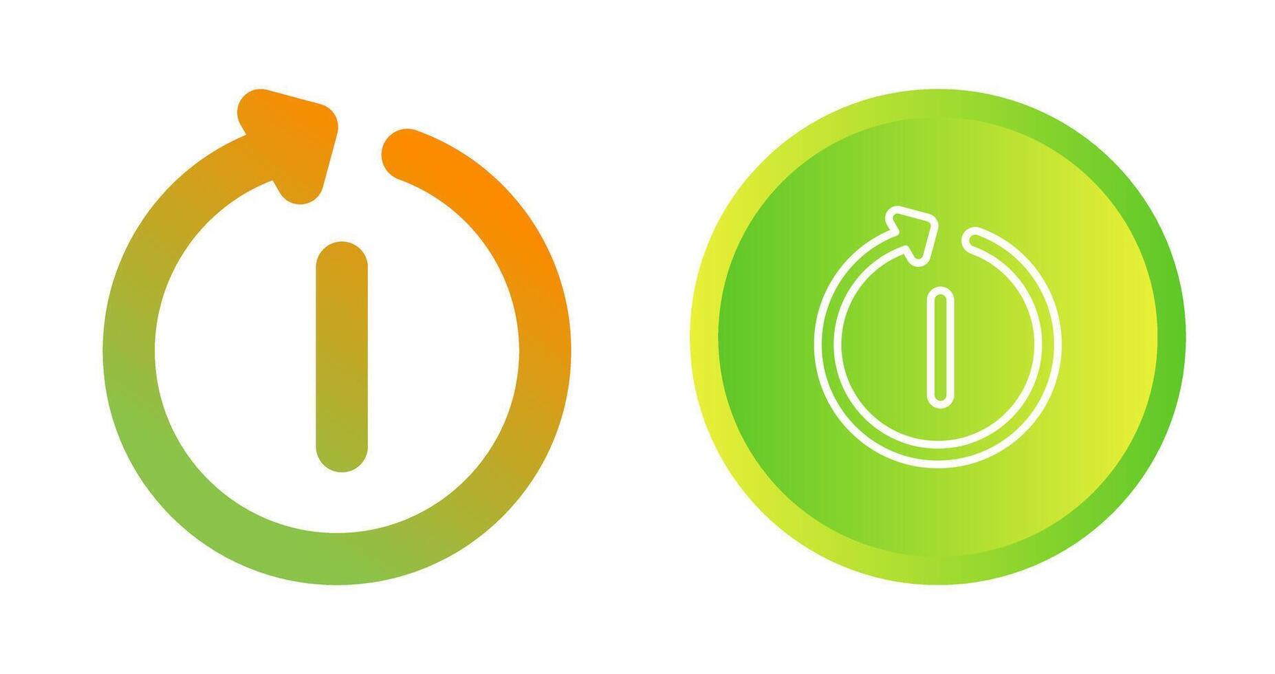 Restart Vector Icon