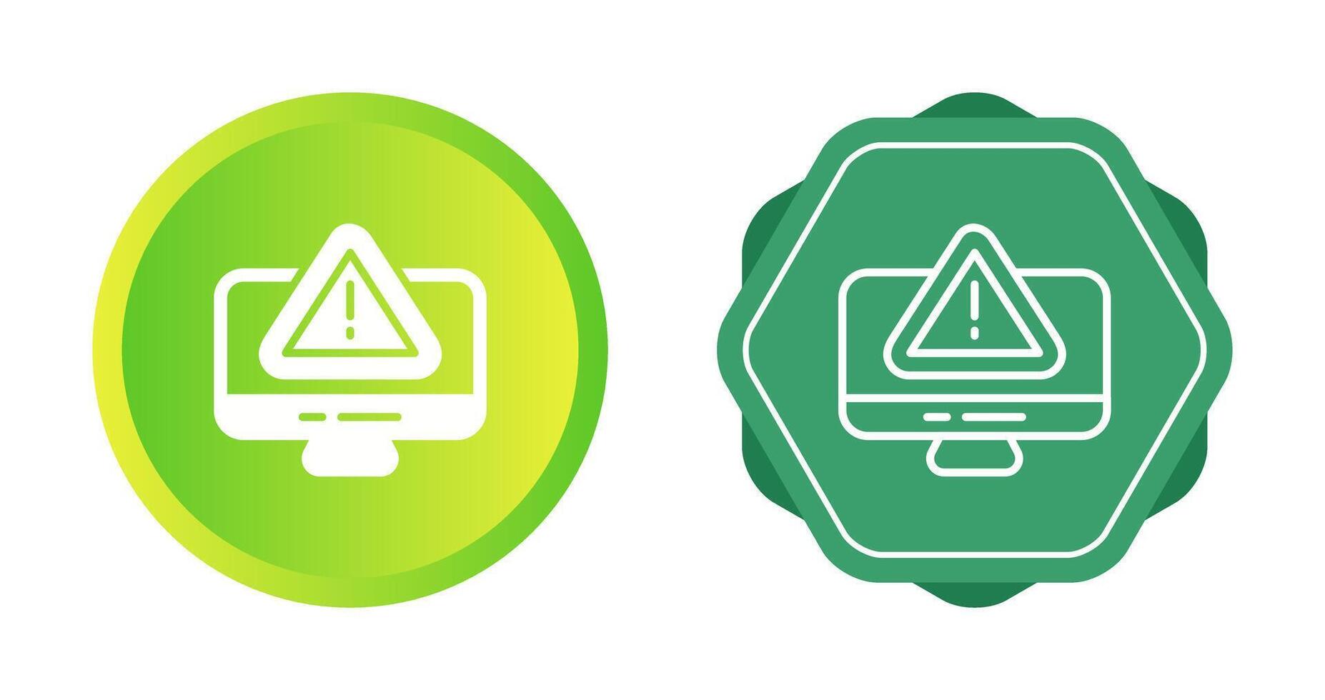 Cyber Danger Vector Icon