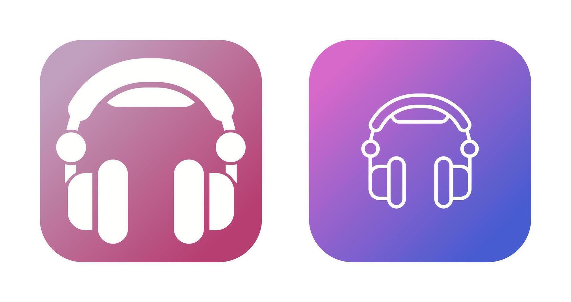 Headphones Vector Icon