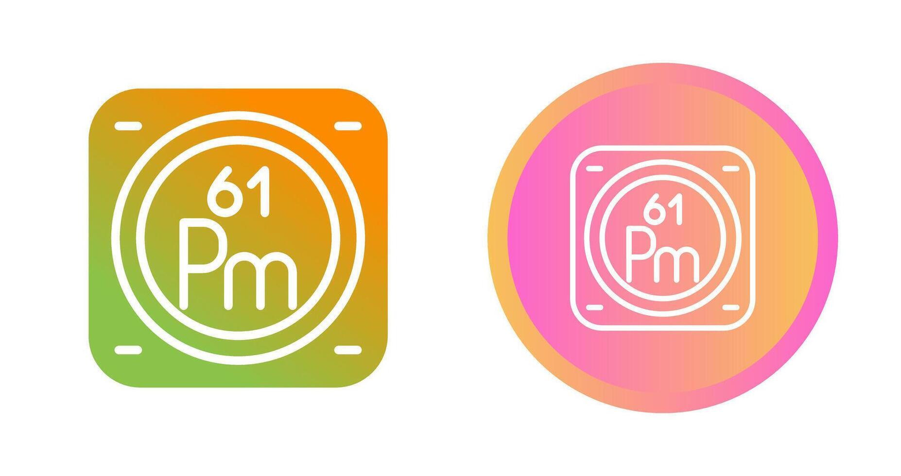 Chemical Element Vector Icon