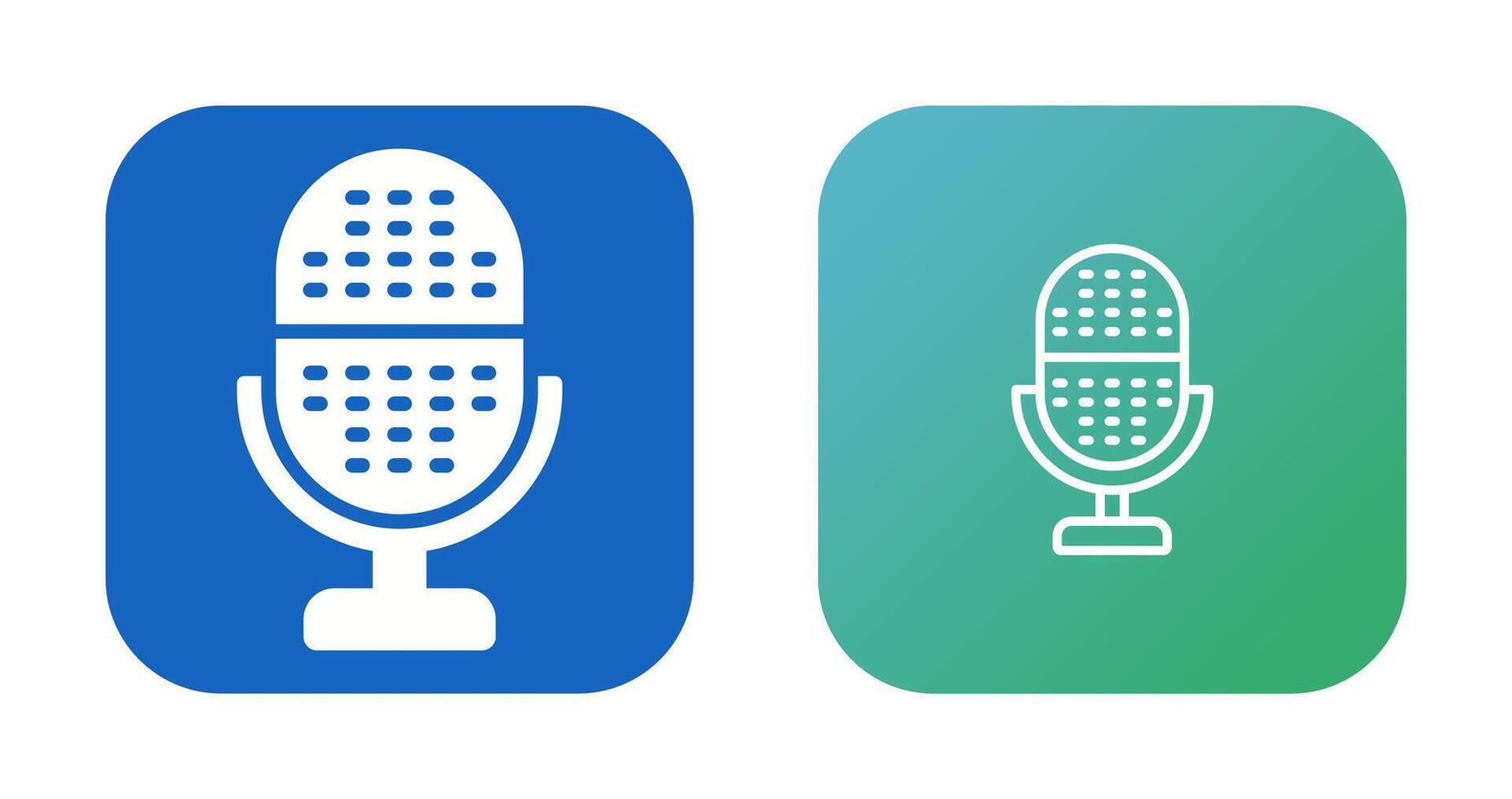 Microphone Vector Icon