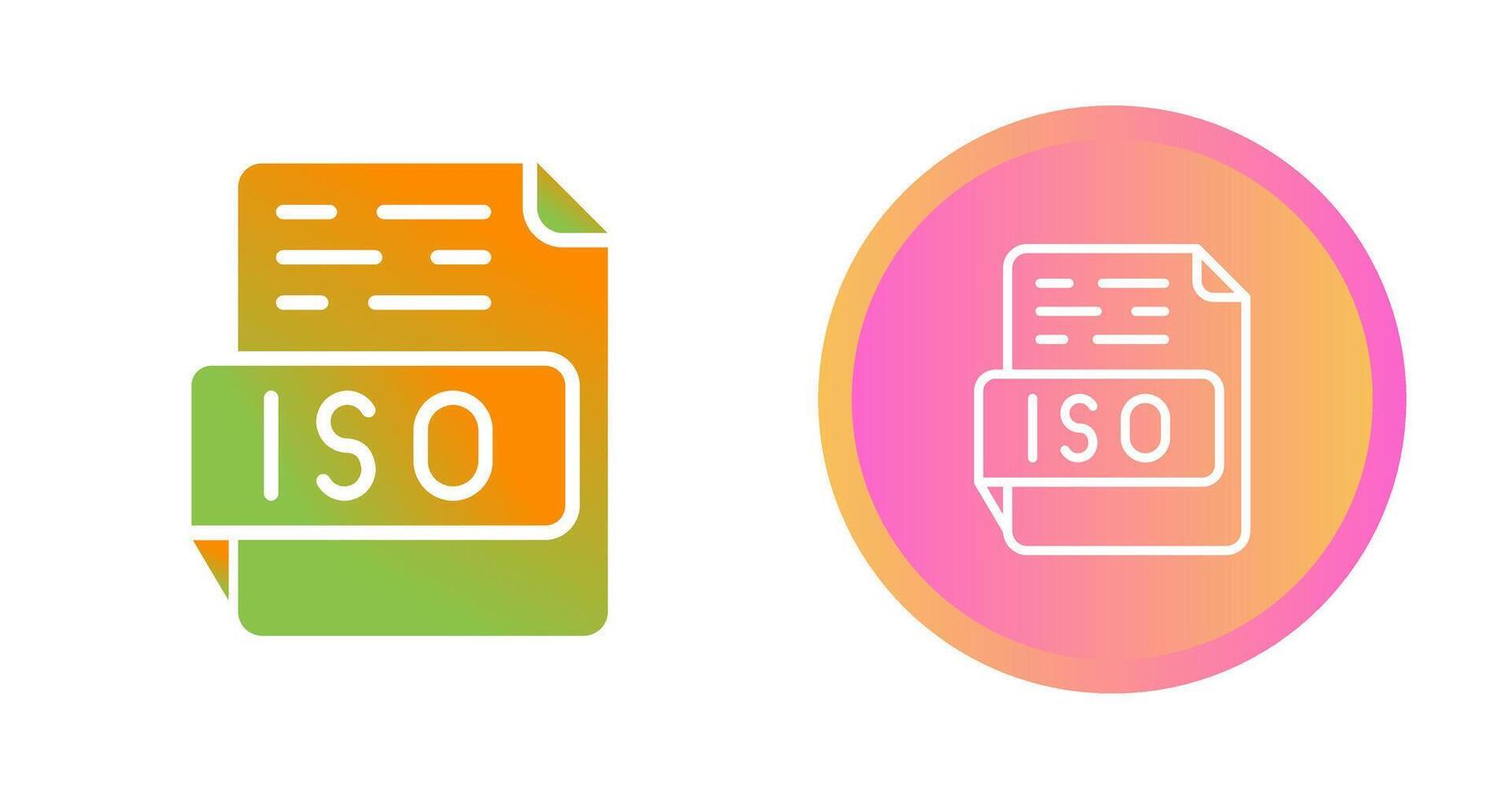 icono de vector iso