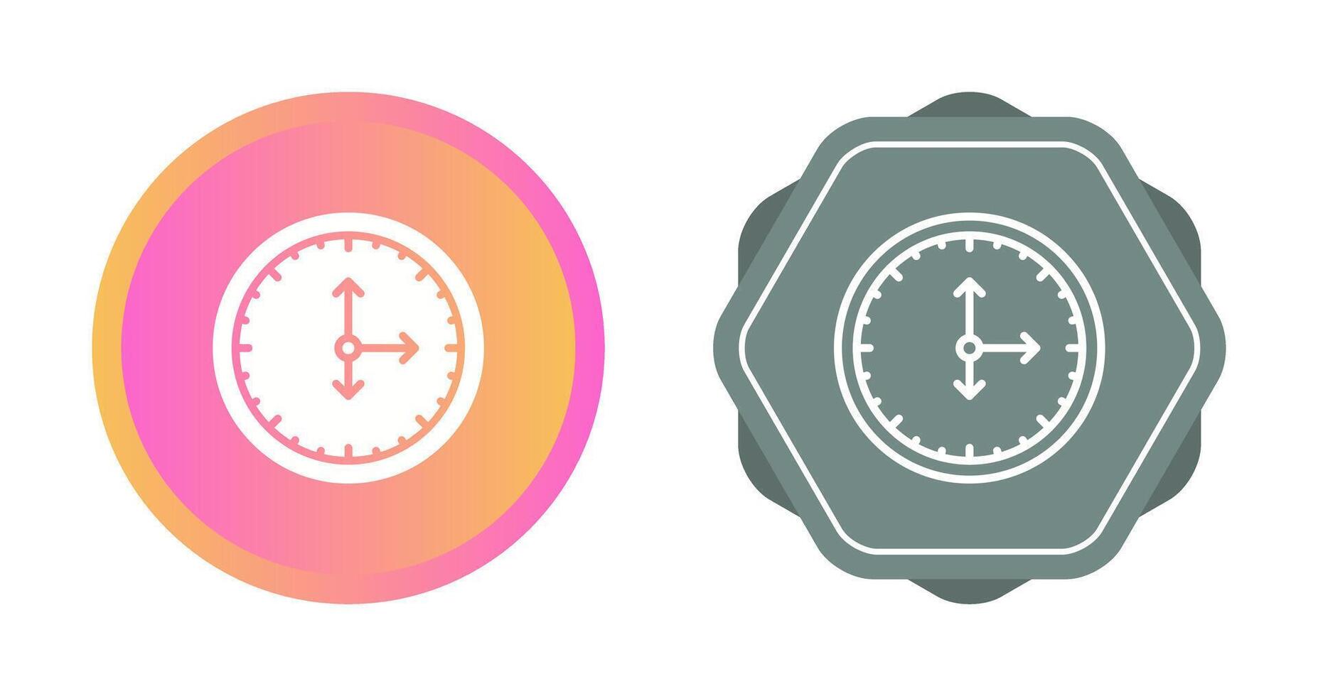 icono de vector de reloj