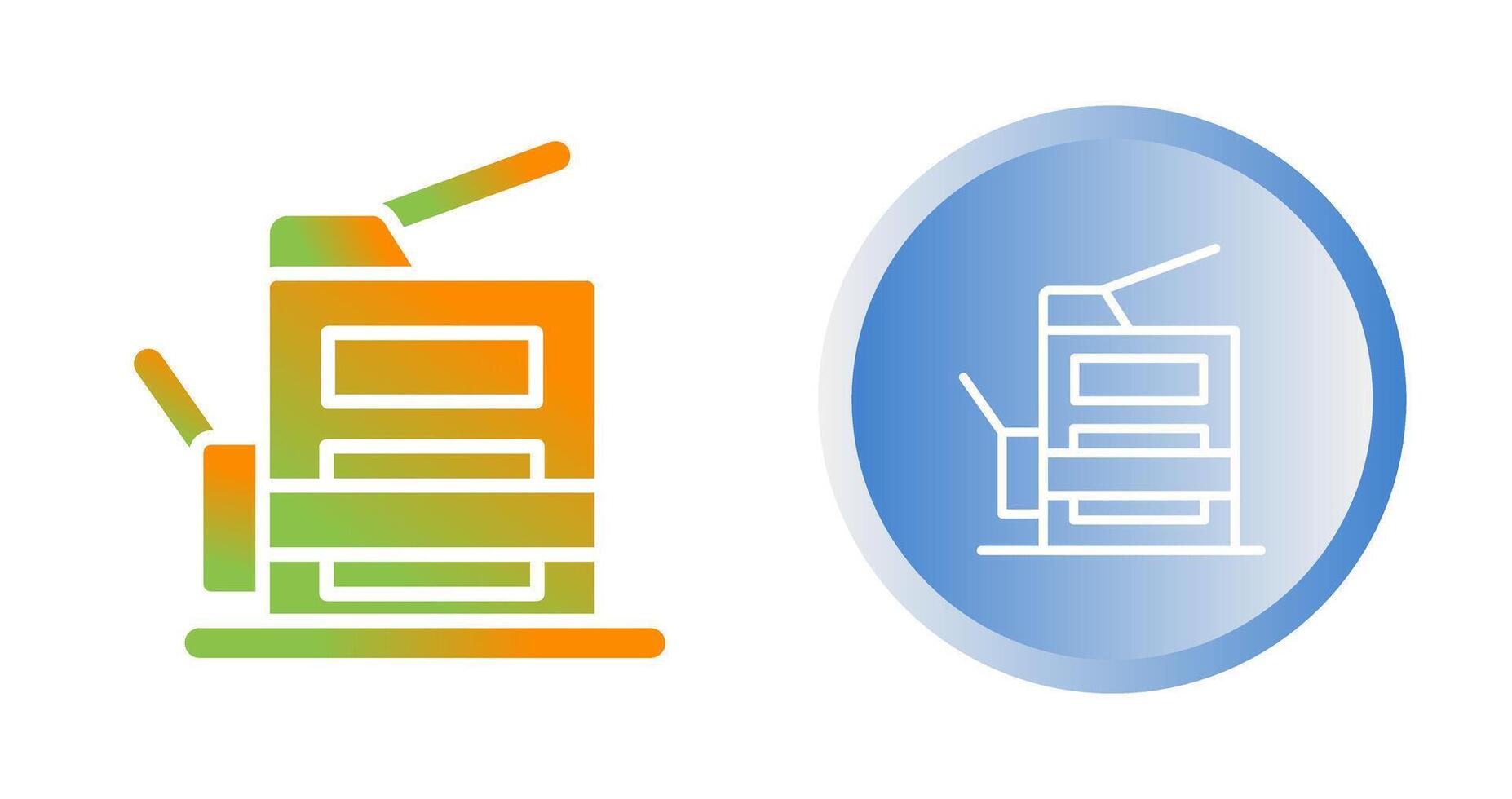 Copy Machine Vector Icon