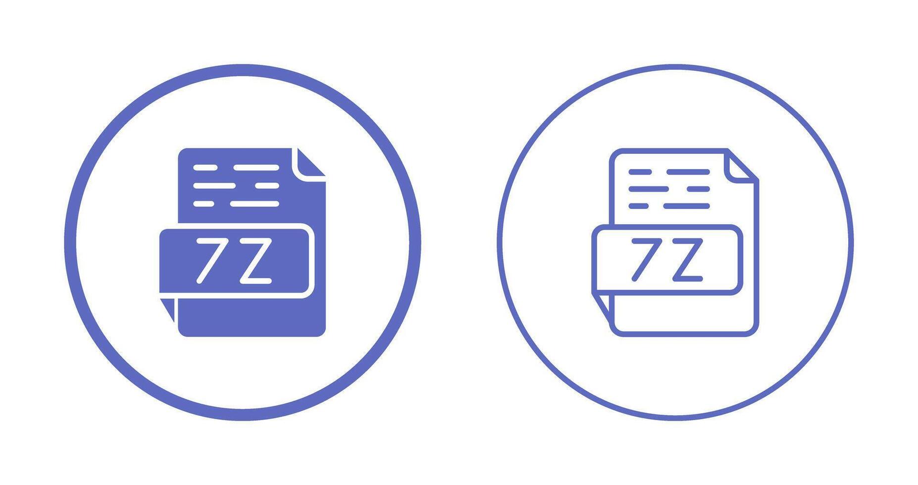 7Z Vector Icon