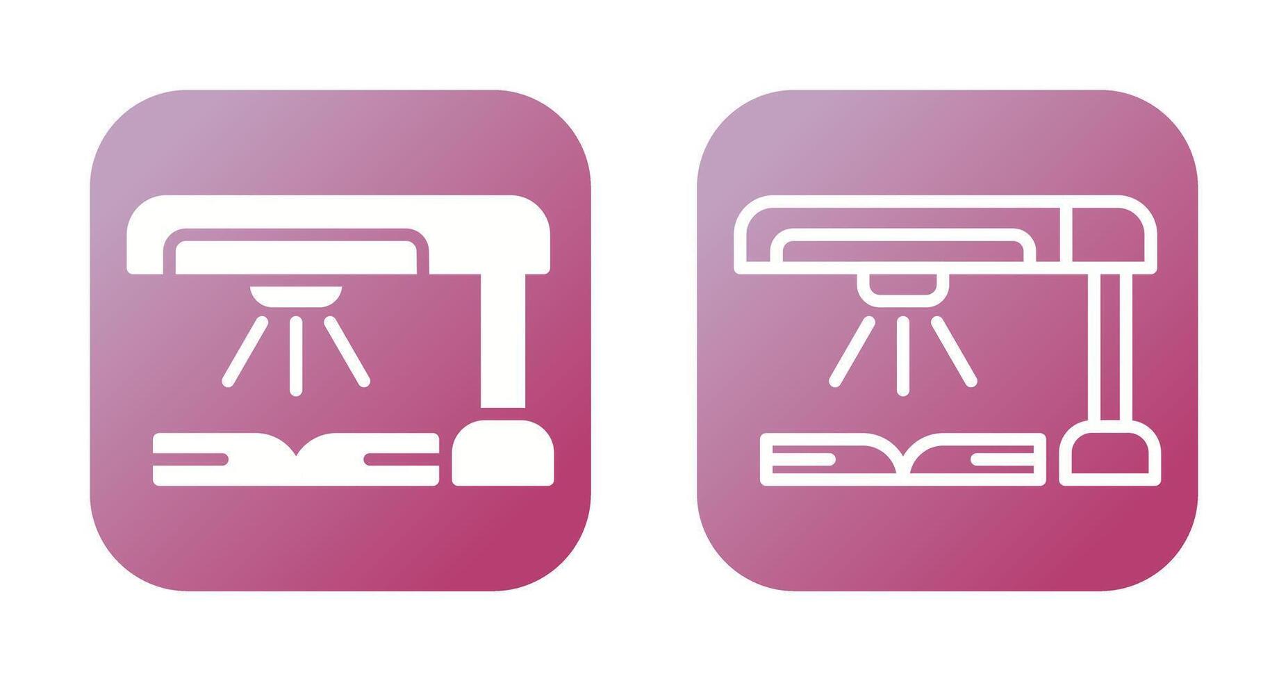 Book Scanner Vector Icon
