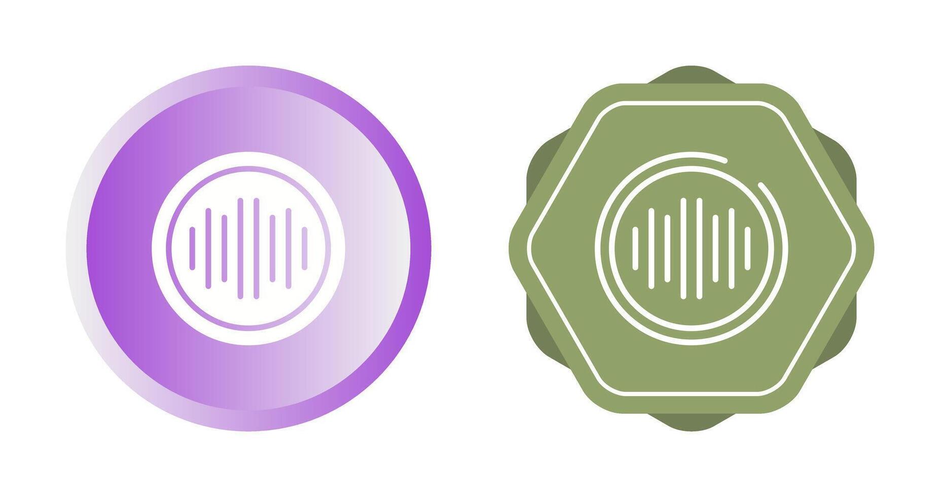 Audio Spectrum Vector Icon