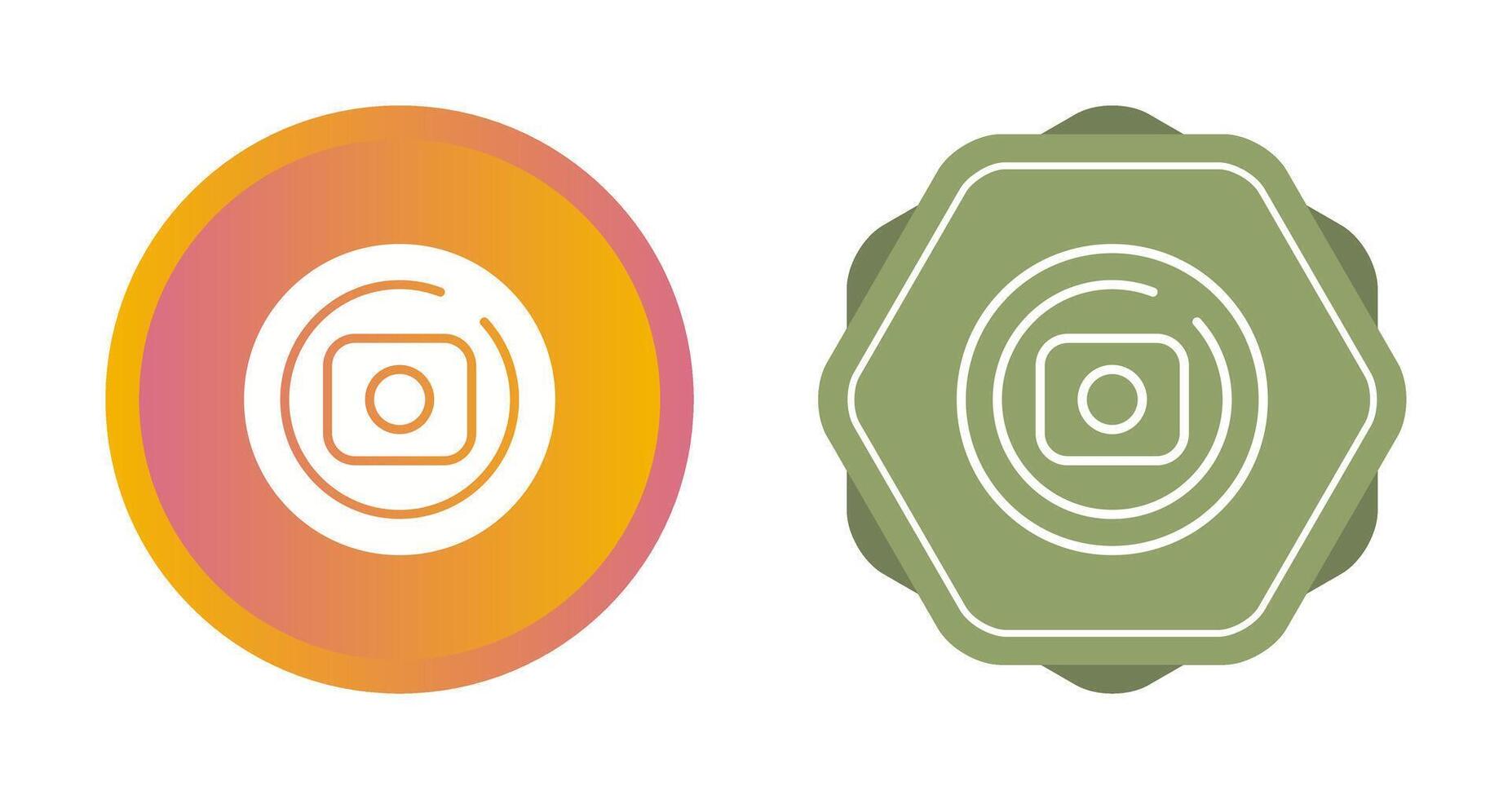 Record Circle Vector Icon