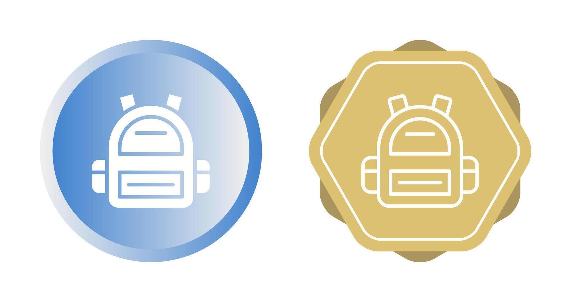 Backpack Vector Icon