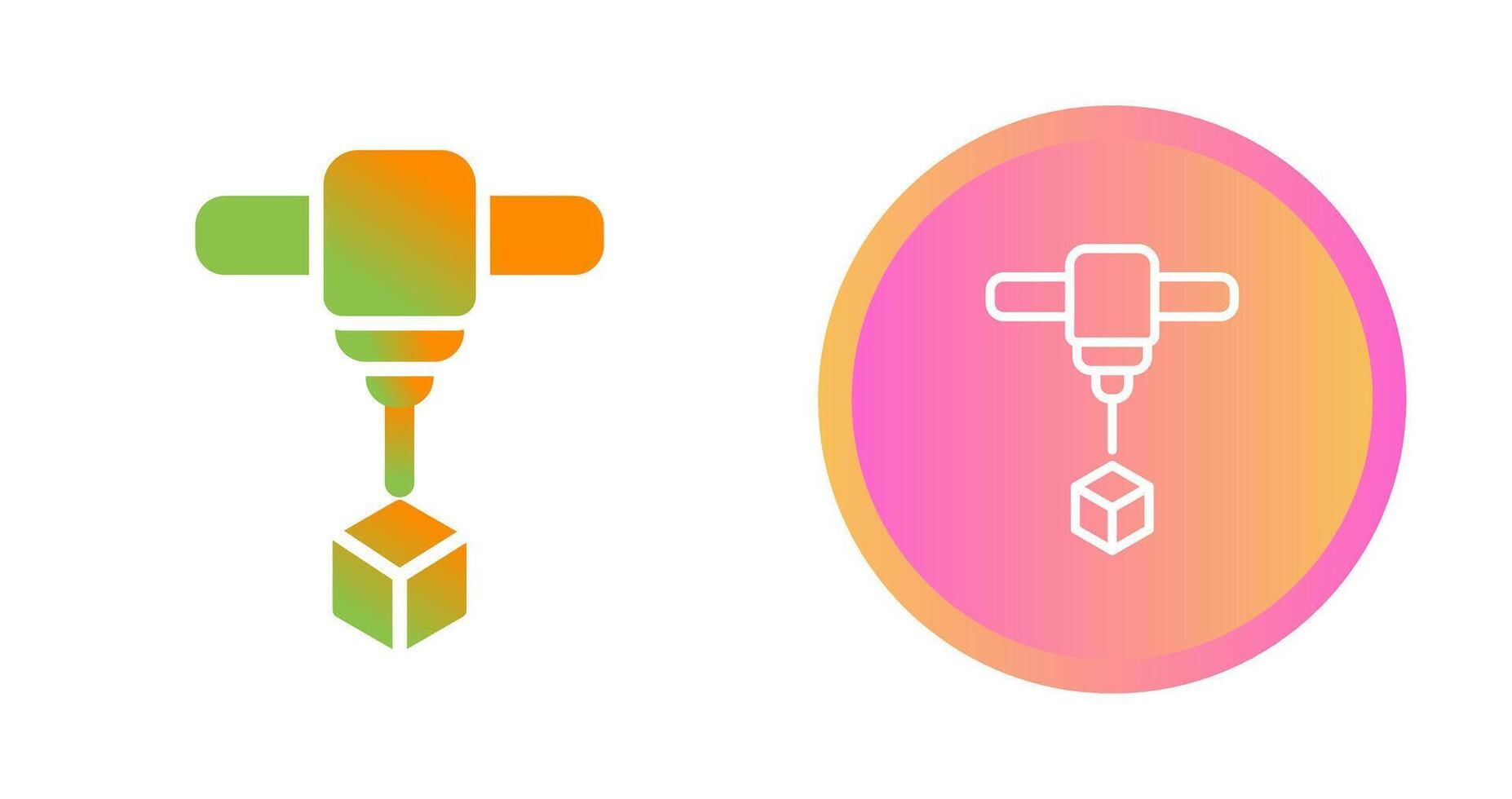 3d Printing Vector Icon