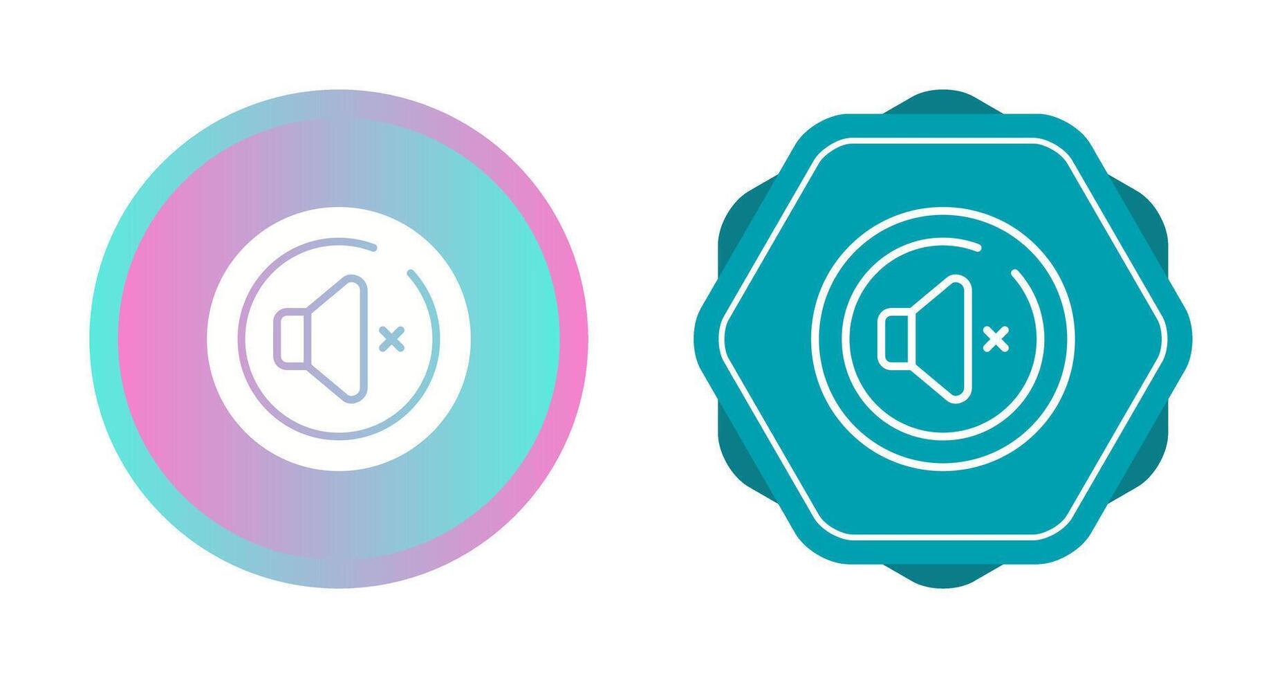 Mute Circle Vector Icon