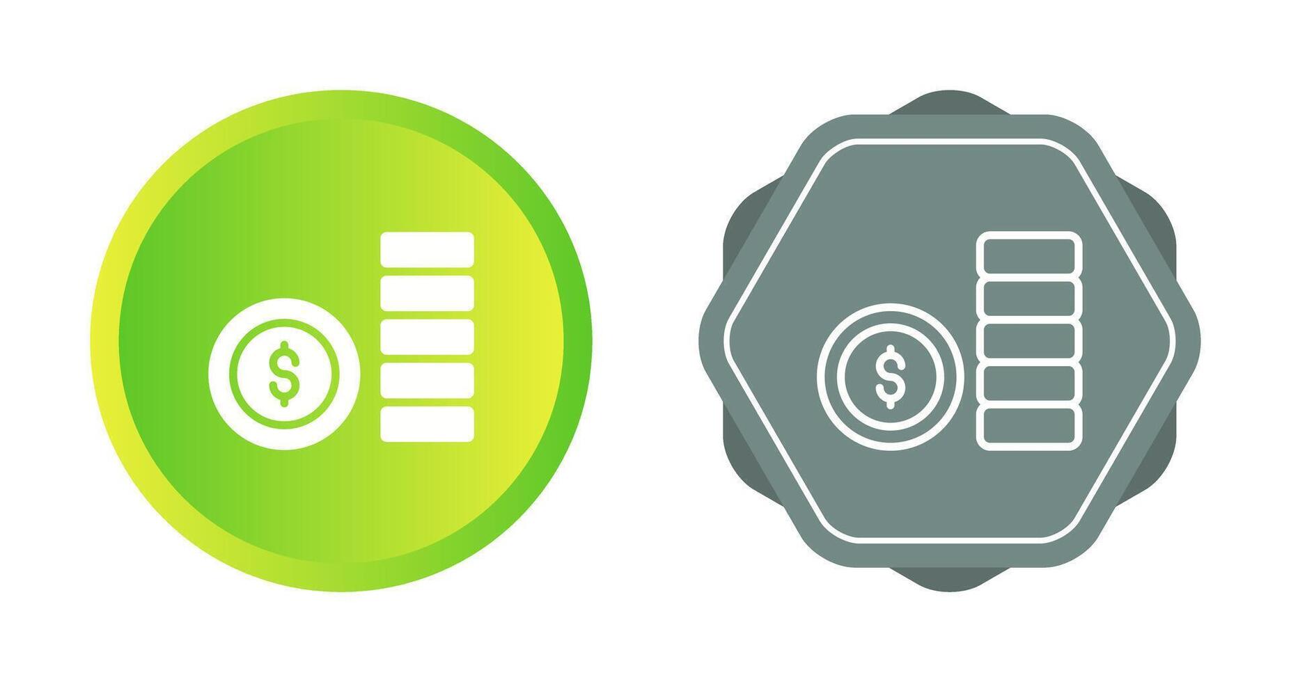 Coins Vector Icon