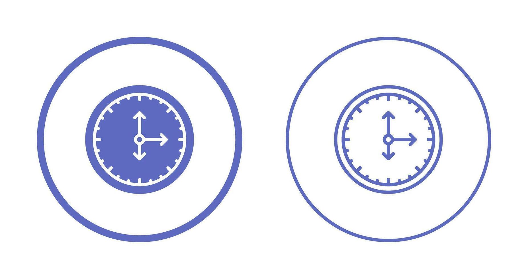 Clock Vector Icon
