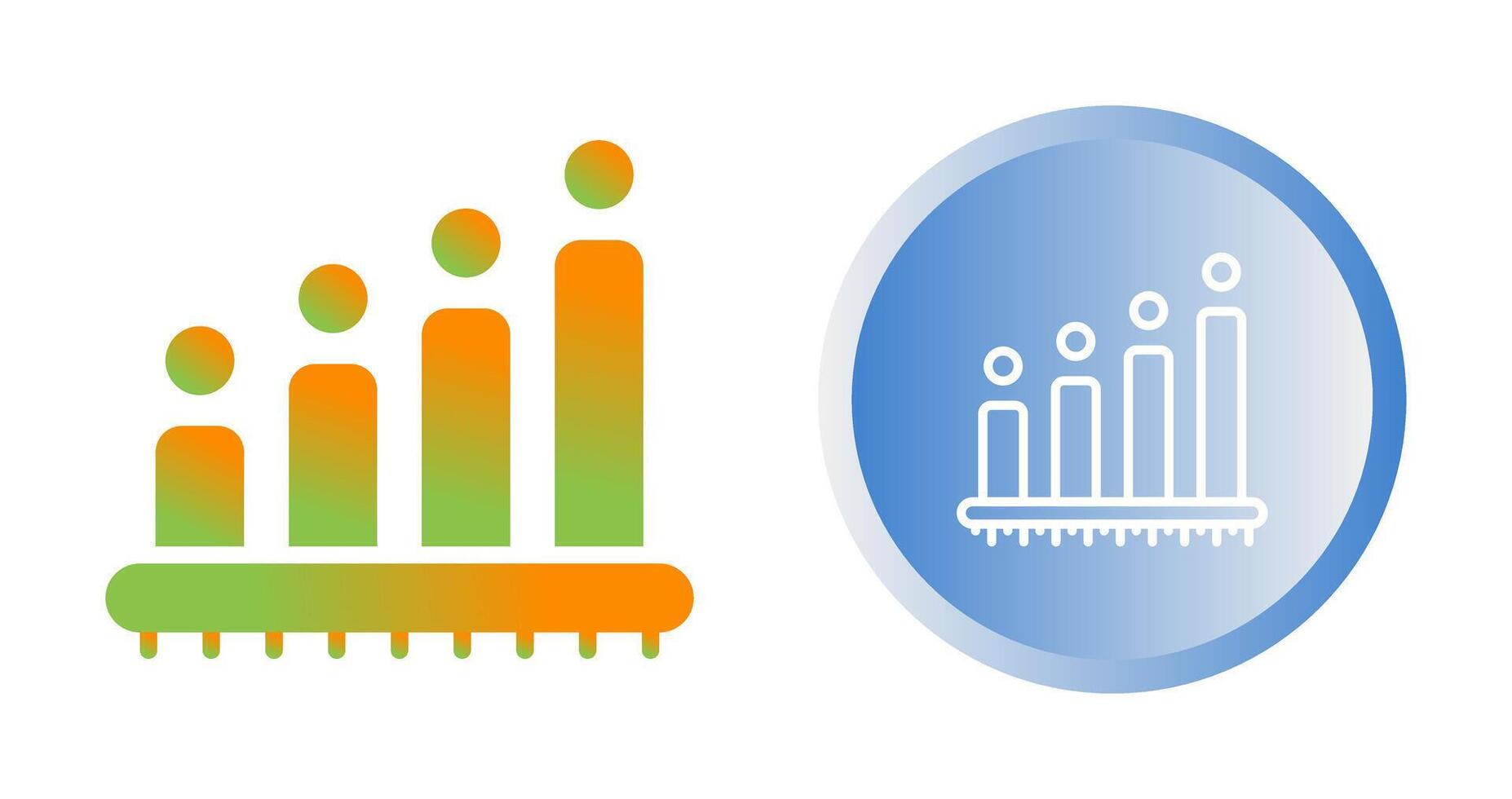 Bar Chart Vector Icon