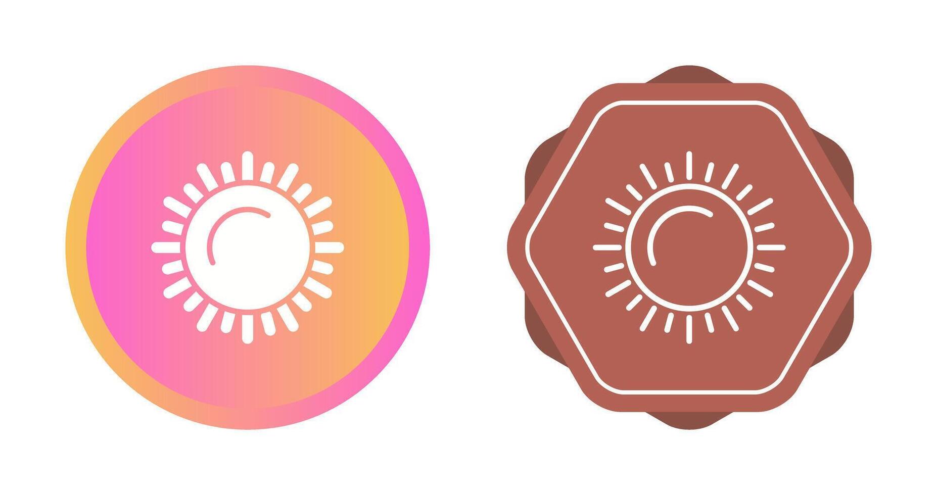 Sun Vector Icon