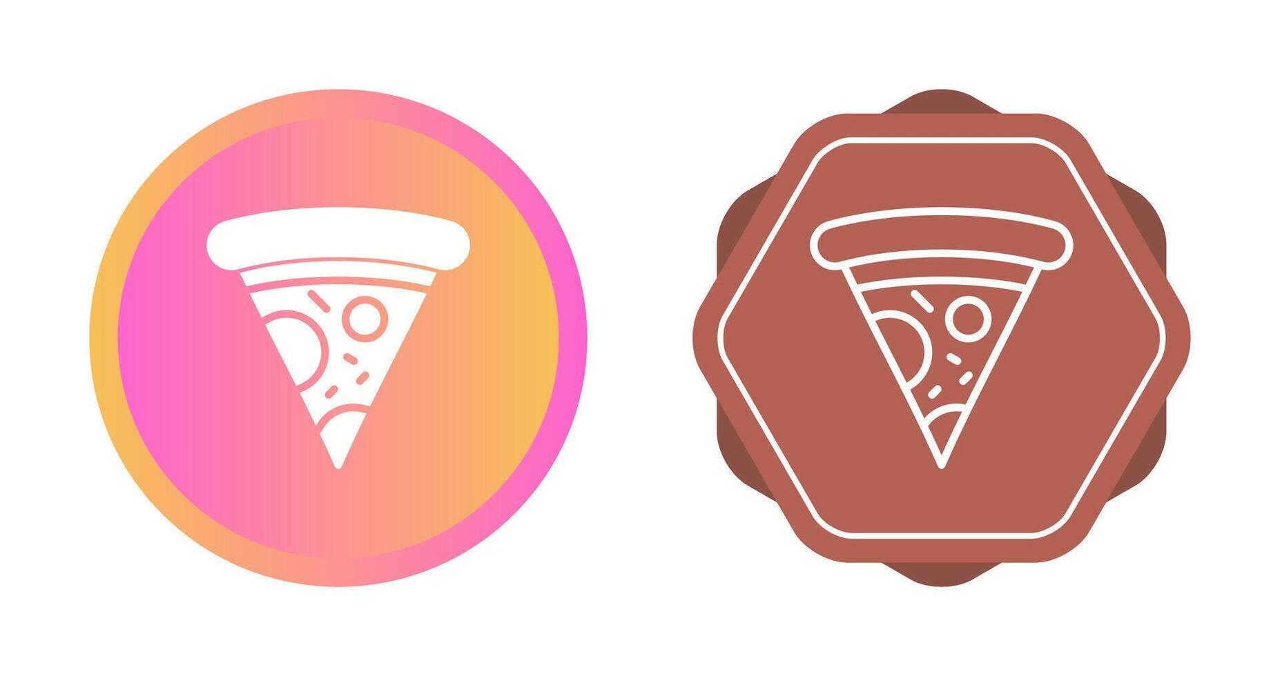 icono de vector de pizza