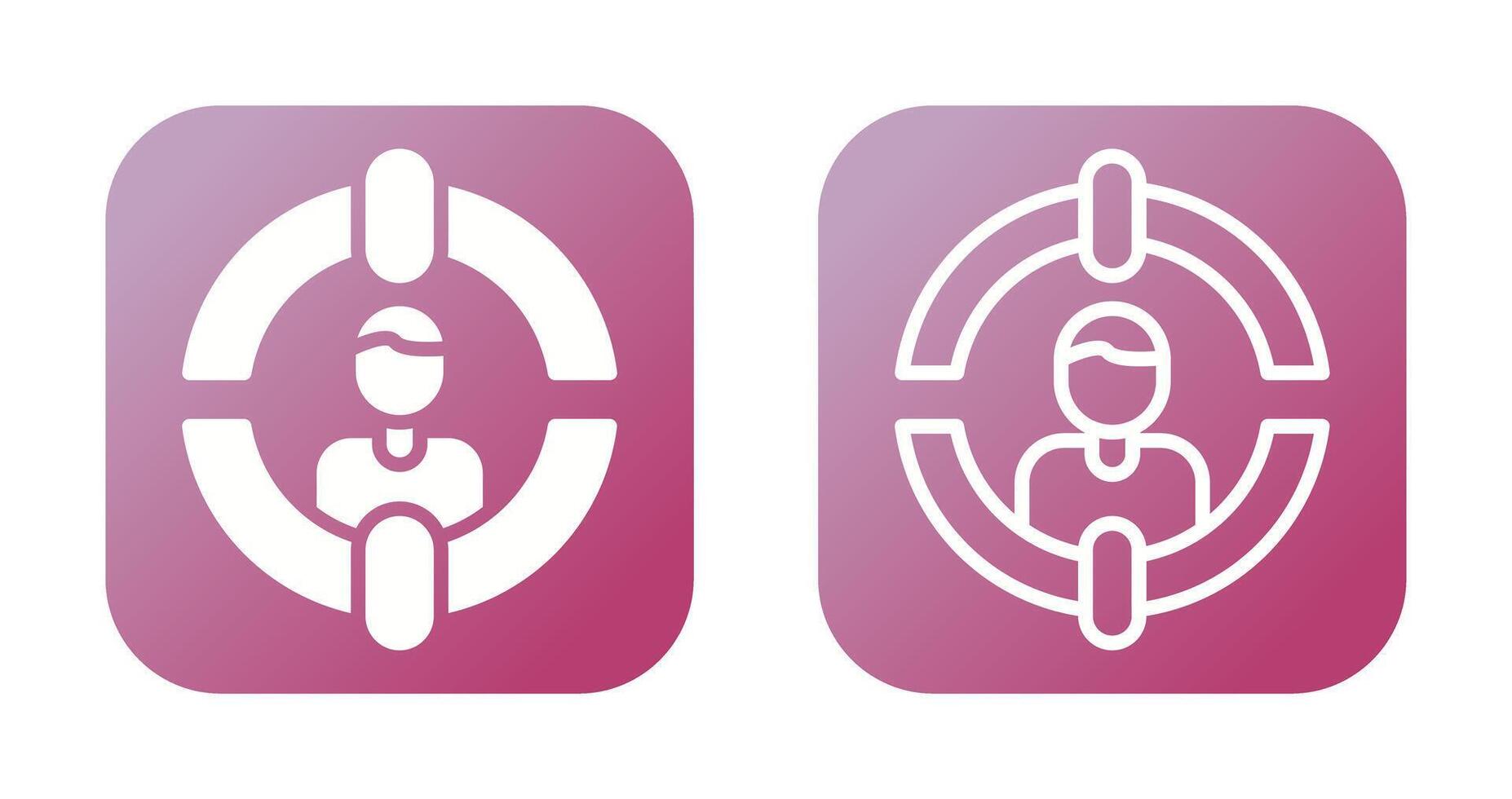 Customer Segmentation Vector Icon