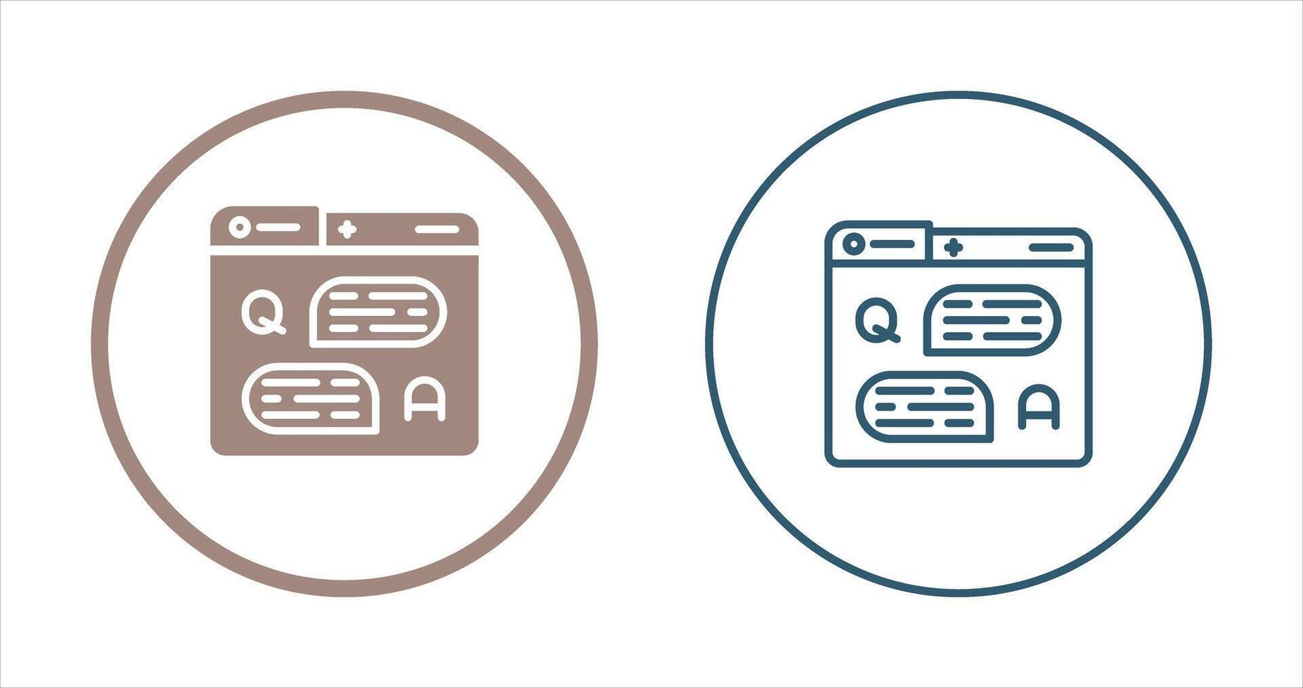 Forum Vector Icon