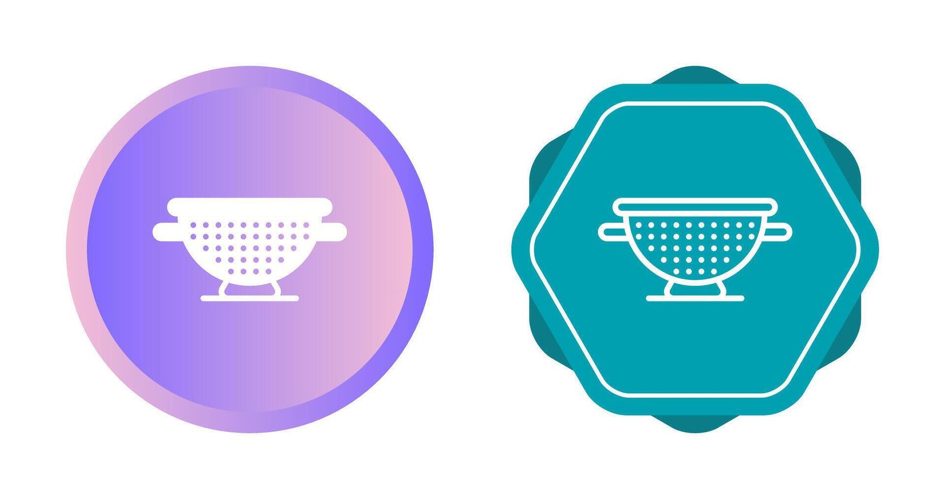 Colander Vector Icon