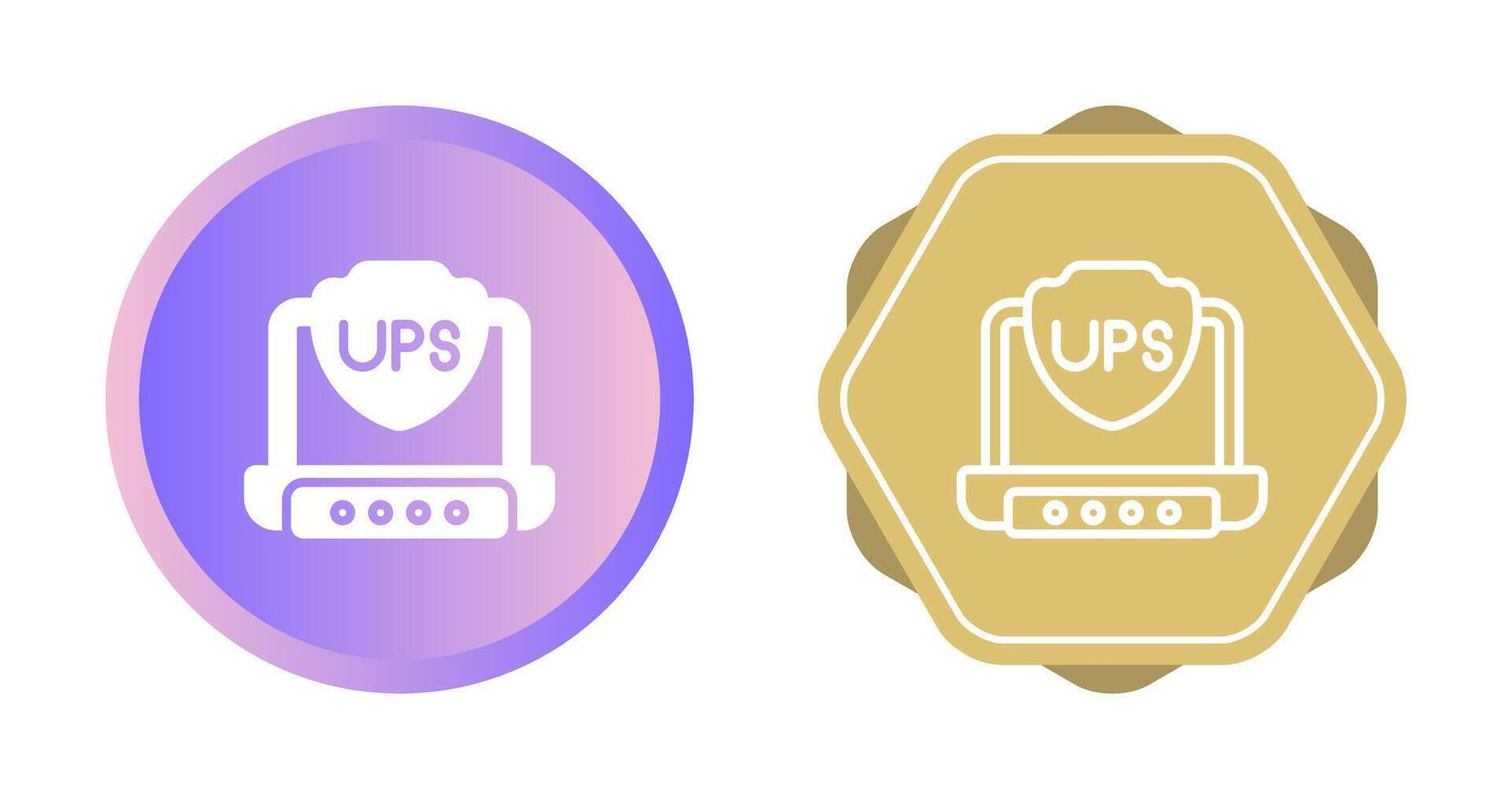 UPS Vector Icon