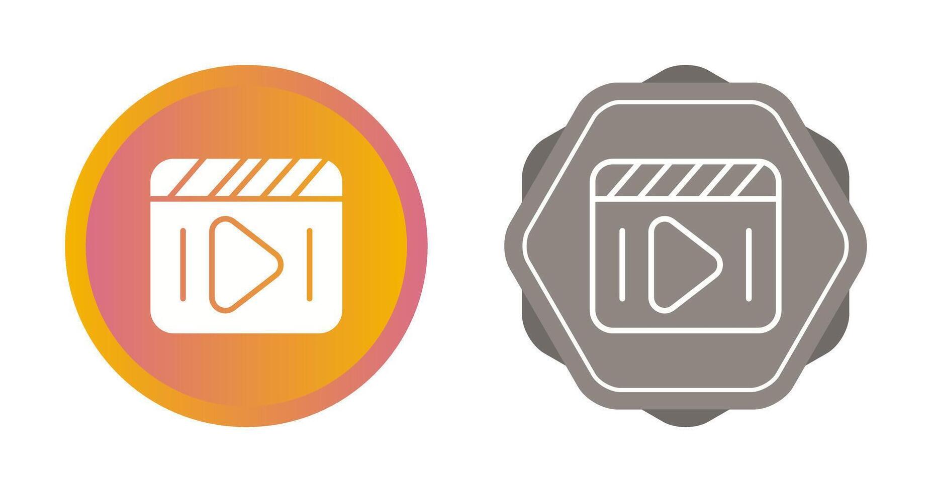 Clapperboard Vector Icon