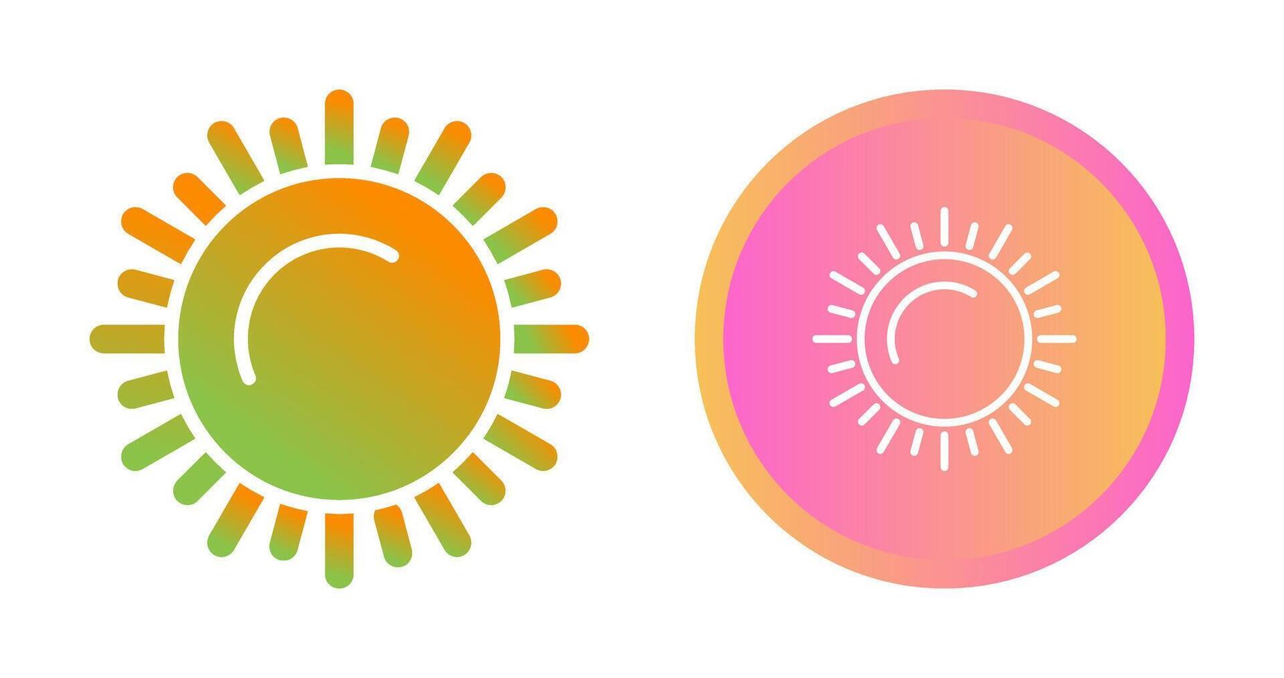 Sun Vector Icon