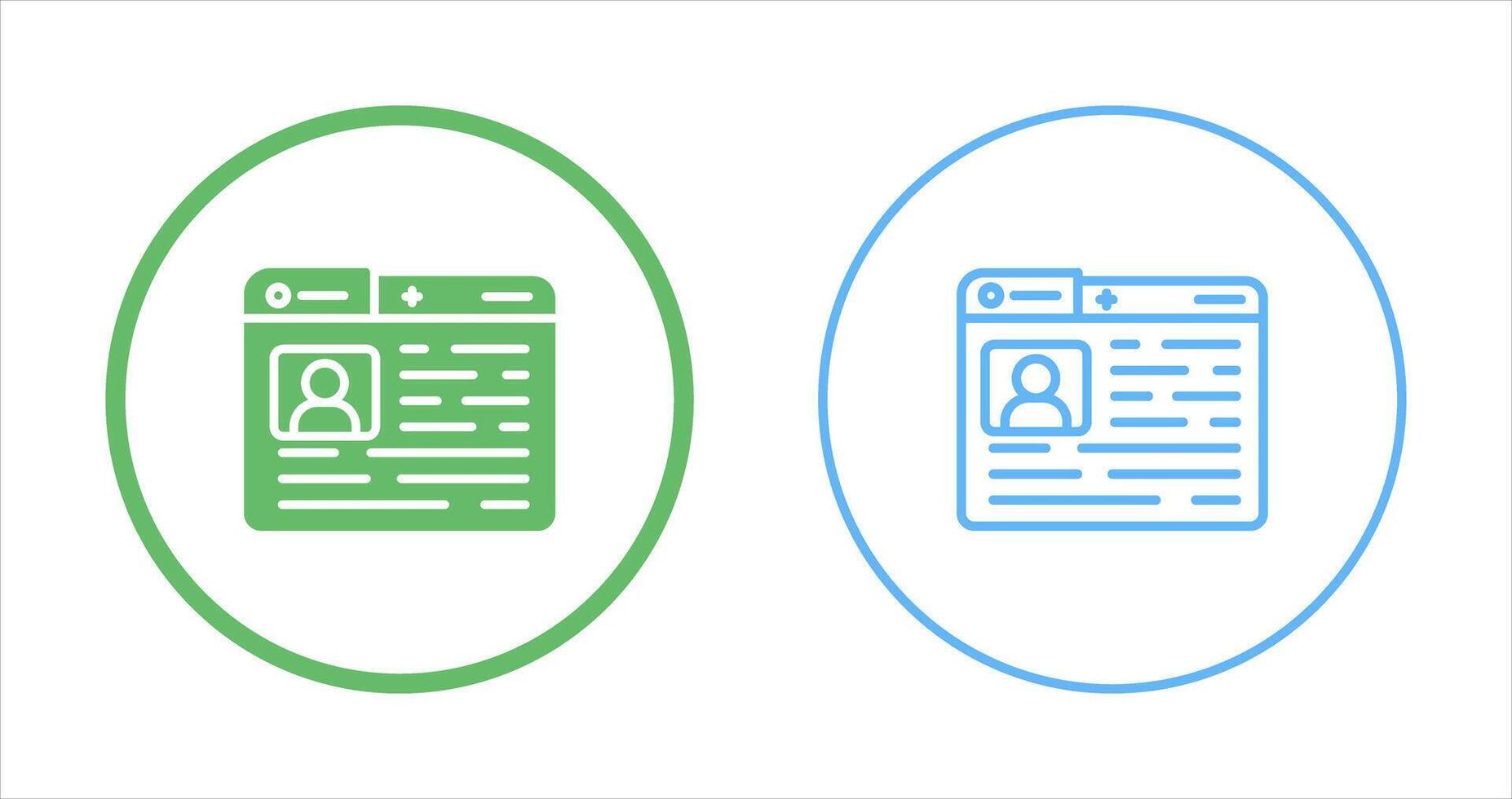 Profile Vector Icon