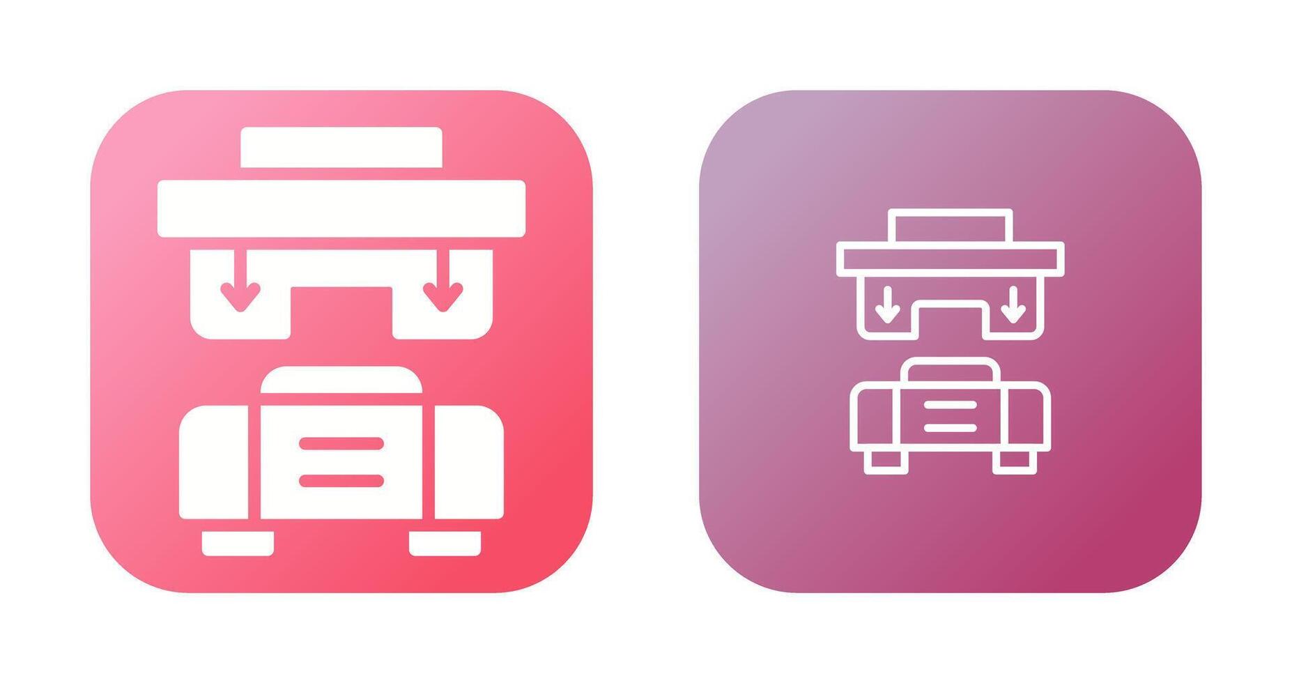 Press Machine Vector Icon