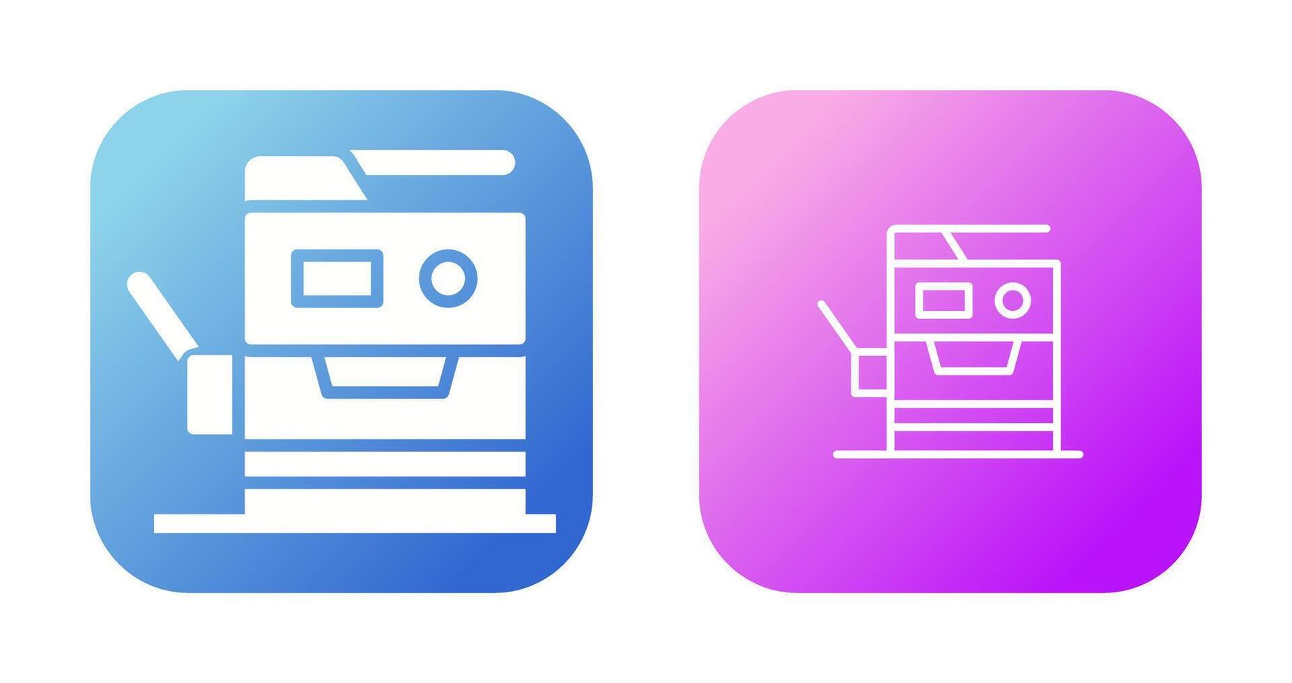 Copy Machine Vector Icon