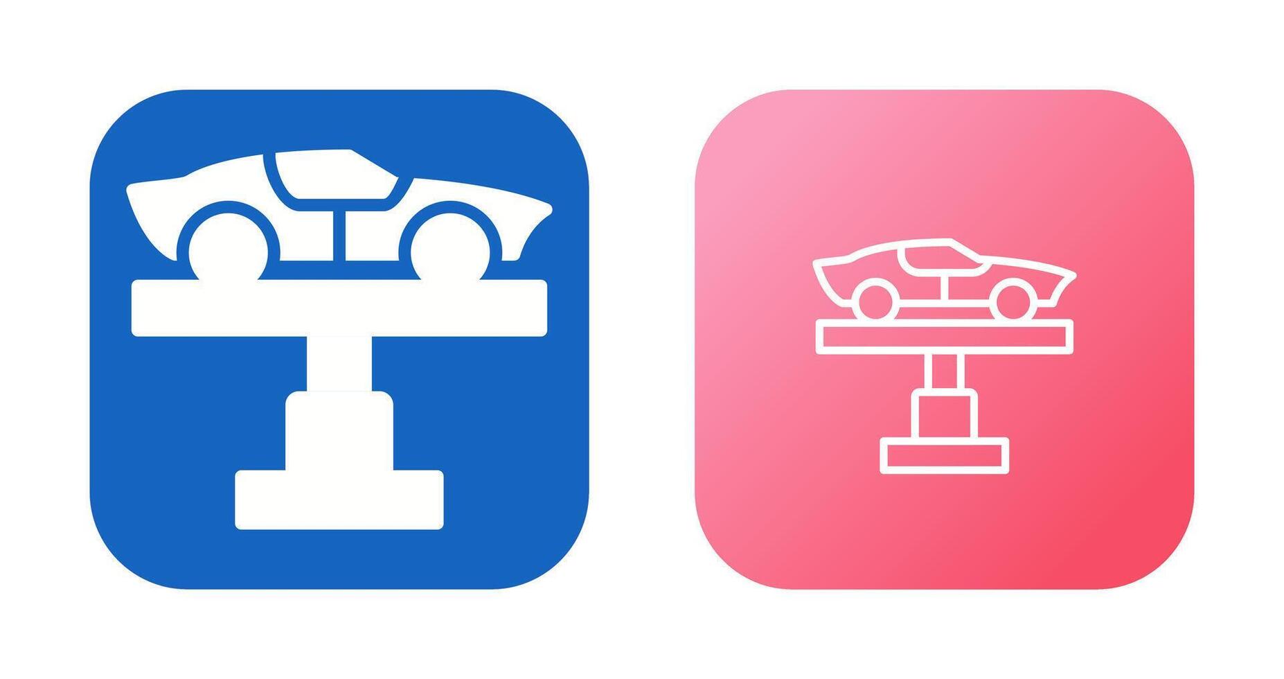 Car Lifter Vector Icon