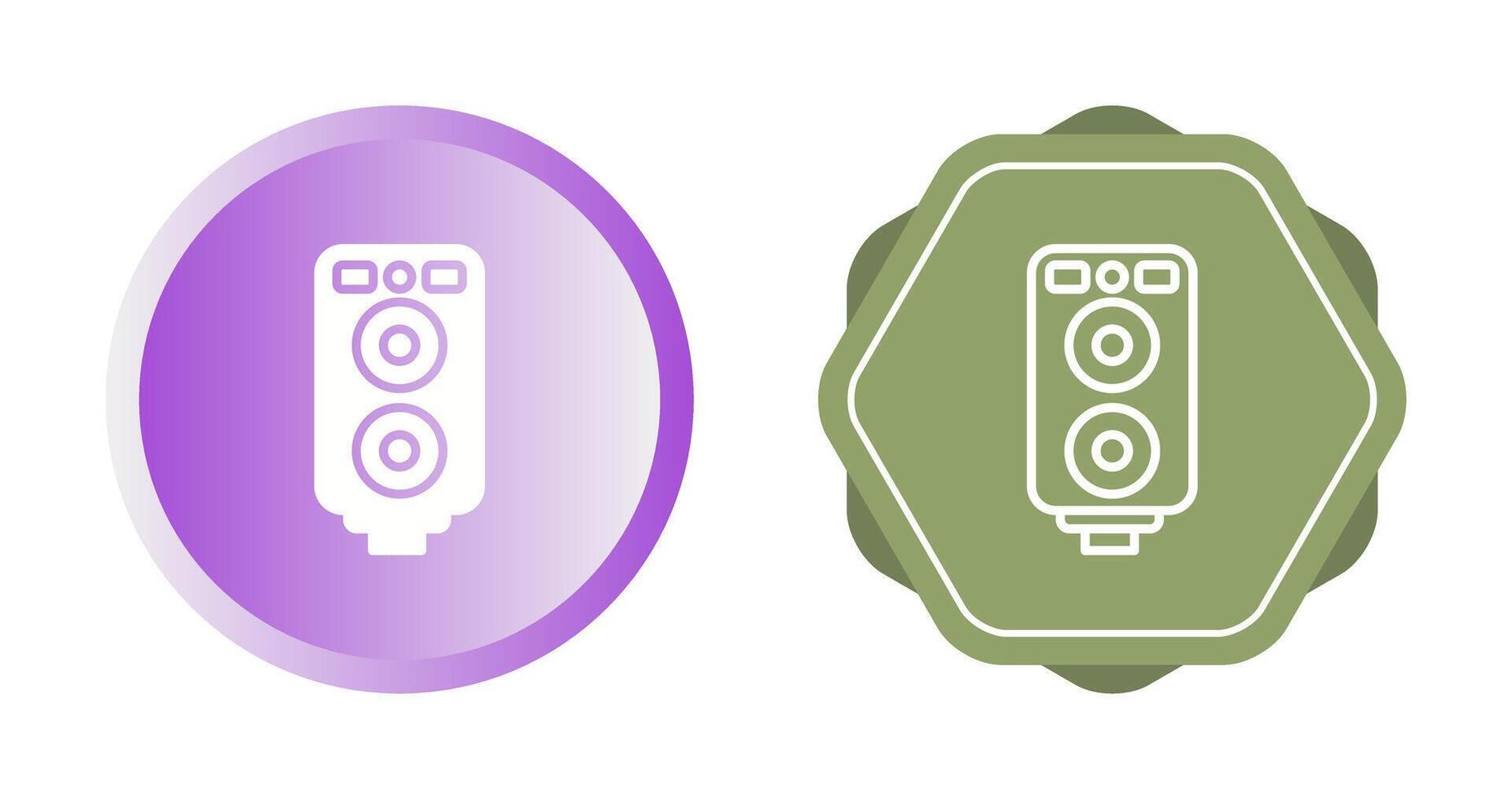 Sound System Vector Icon