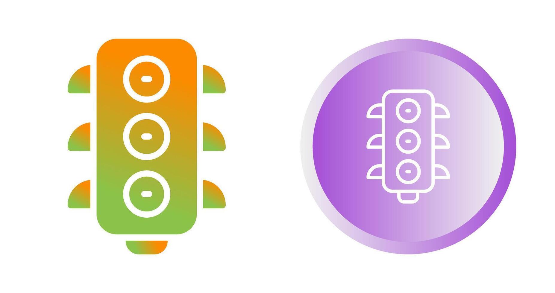 Traffic Lights Vector Icon