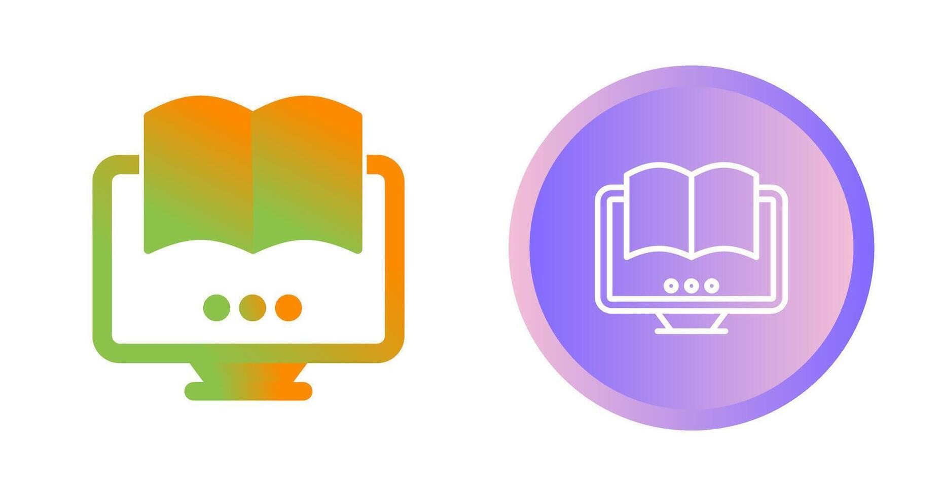 Manual Book Vector Icon