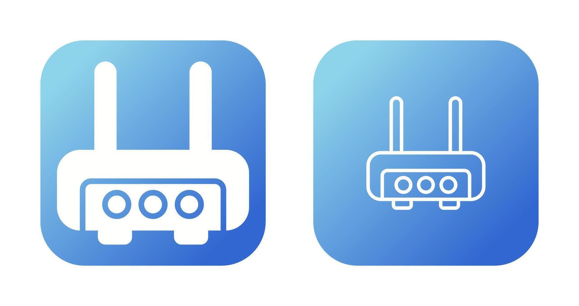 Router Vector Icon
