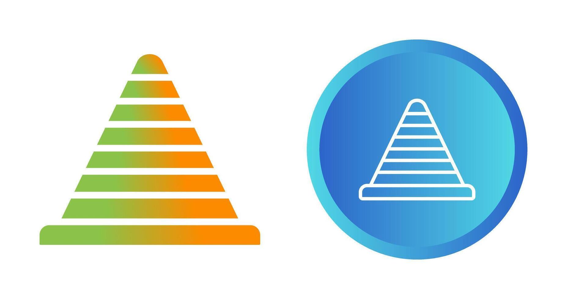 Traffic cone Vector Icon