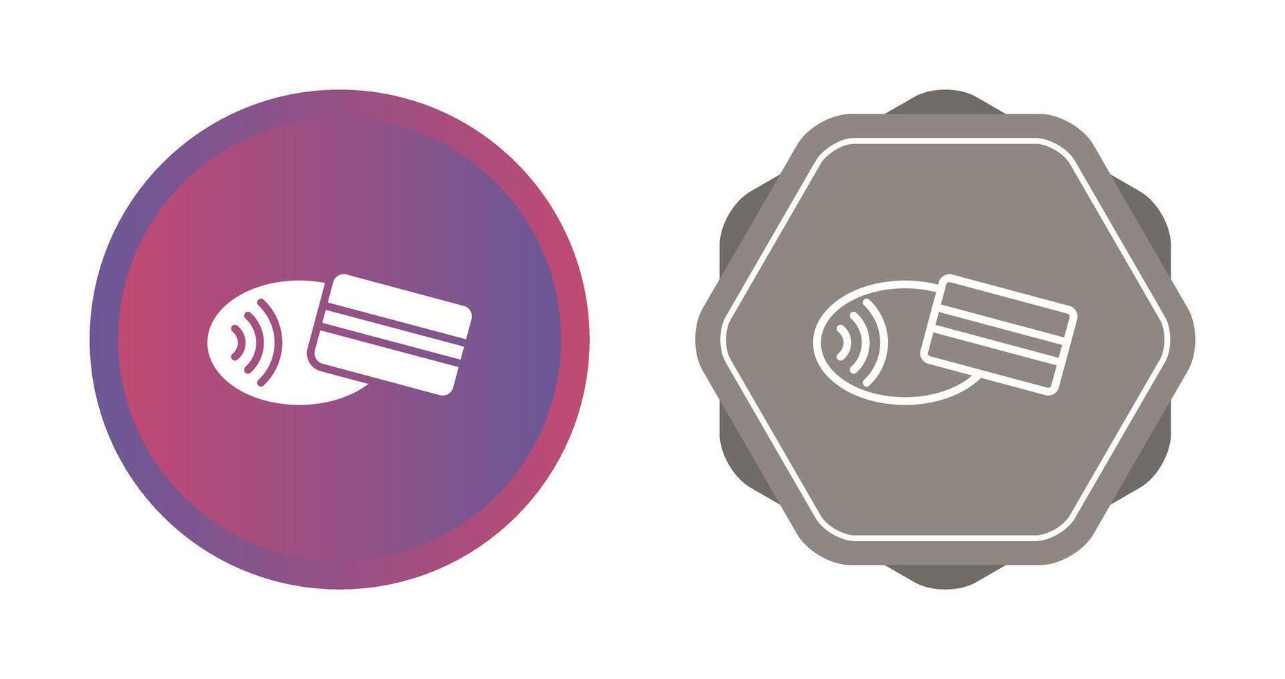 Contactless Payment Vector Icon