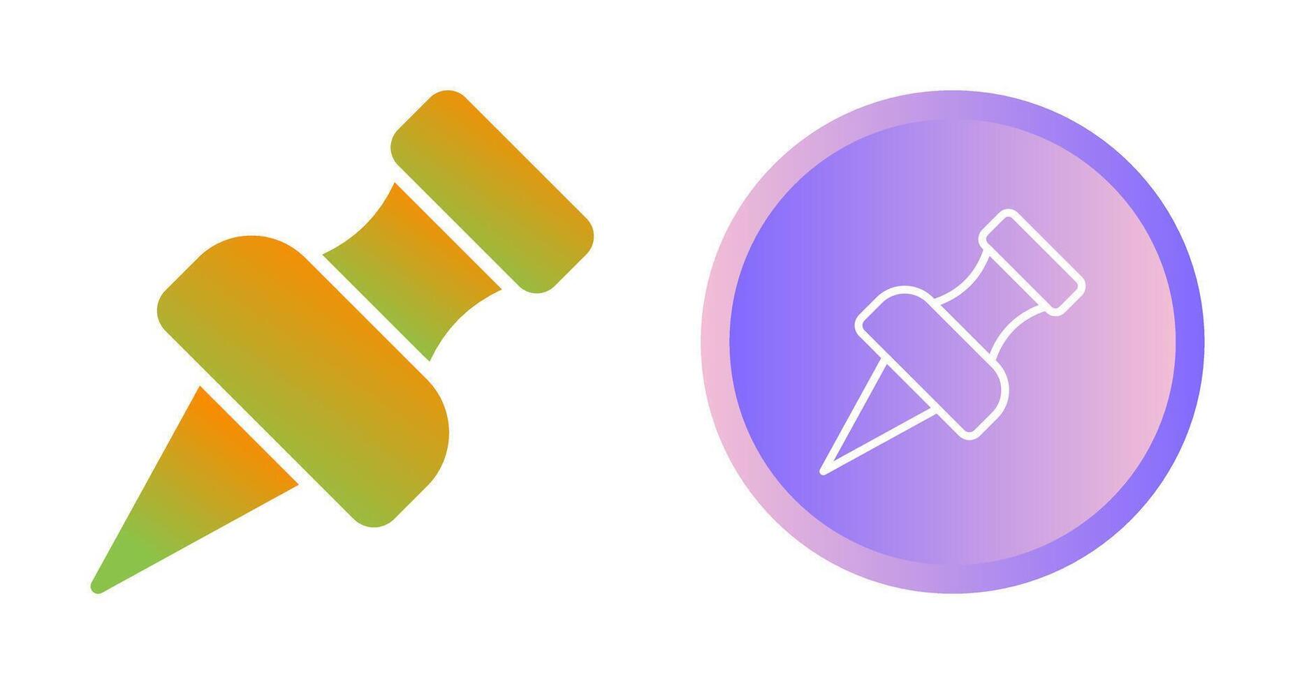 Thumbtack Vector Icon