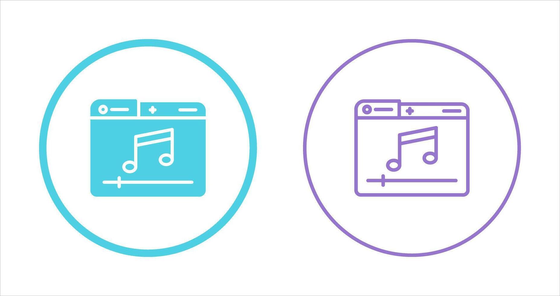 Music Player Vector Icon