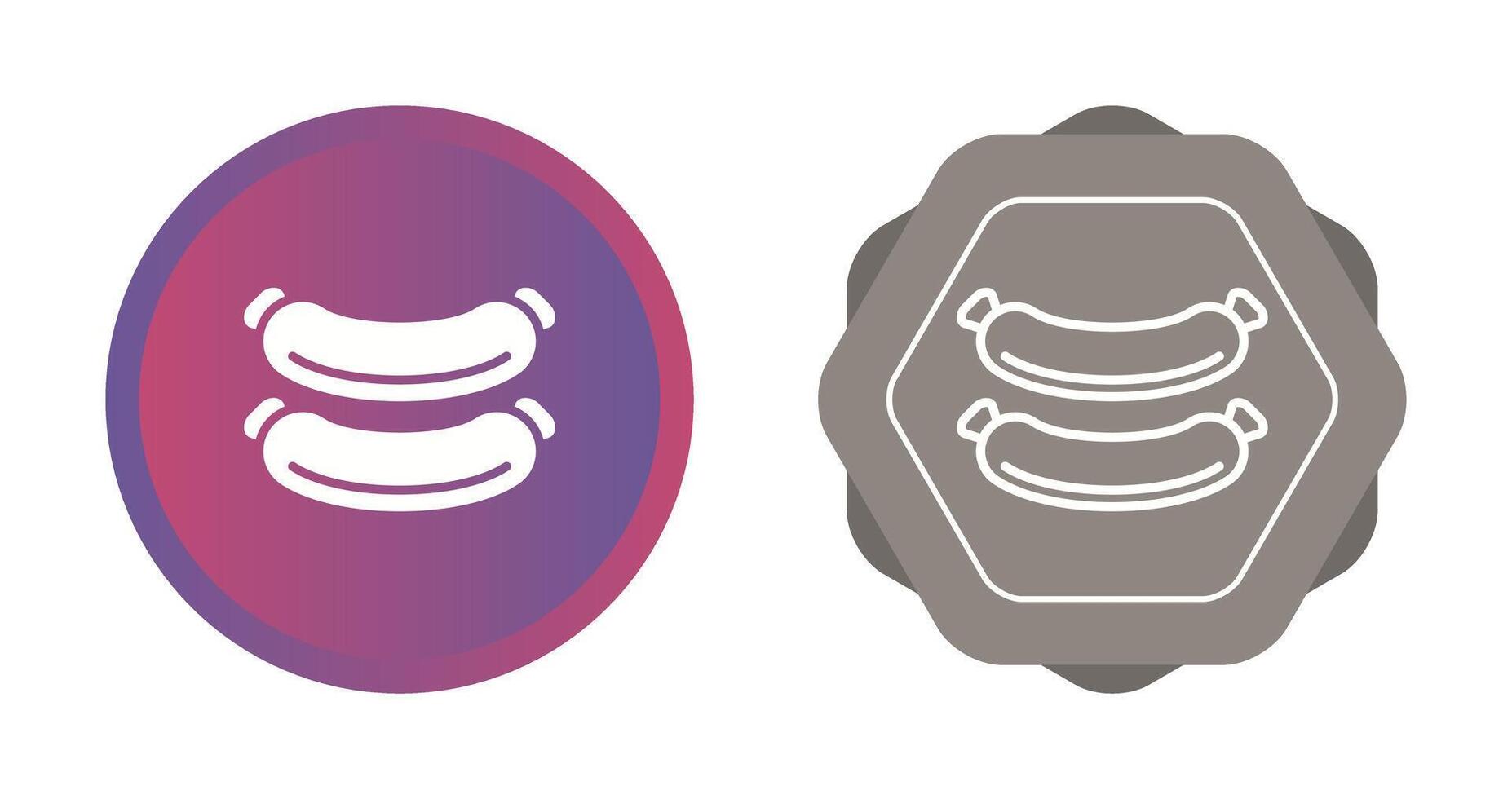 Sausage Vector Icon
