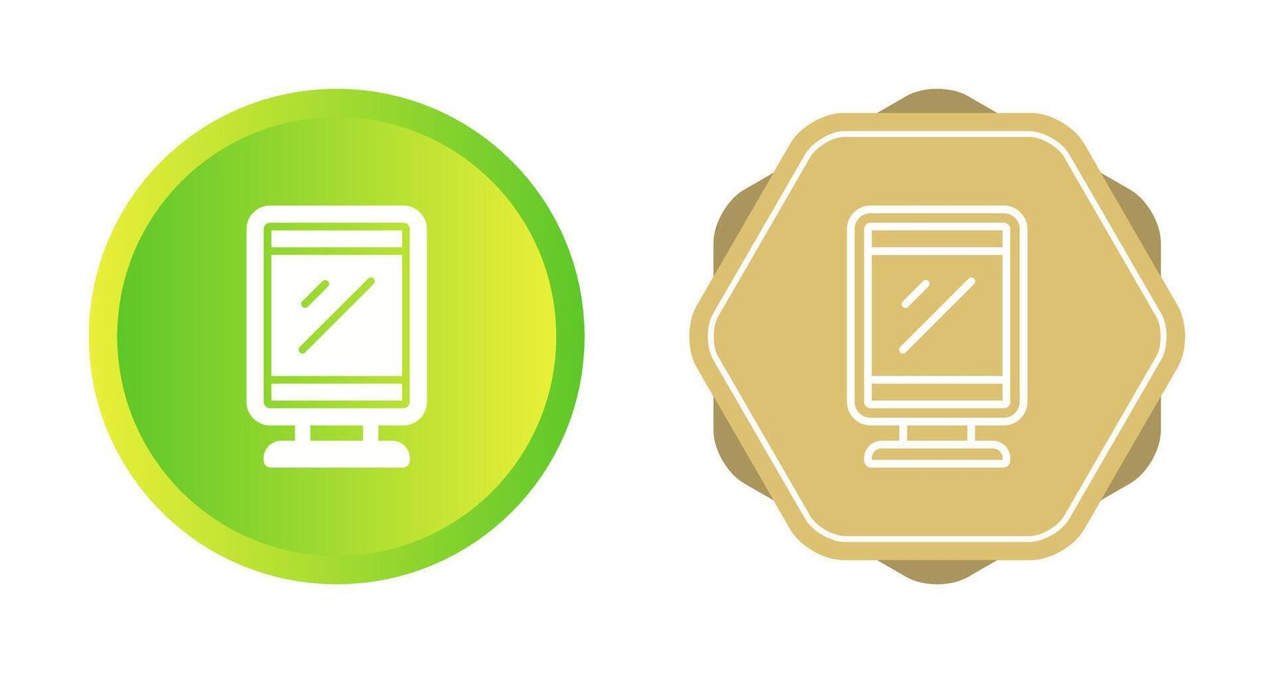 Desktop Vector Icon