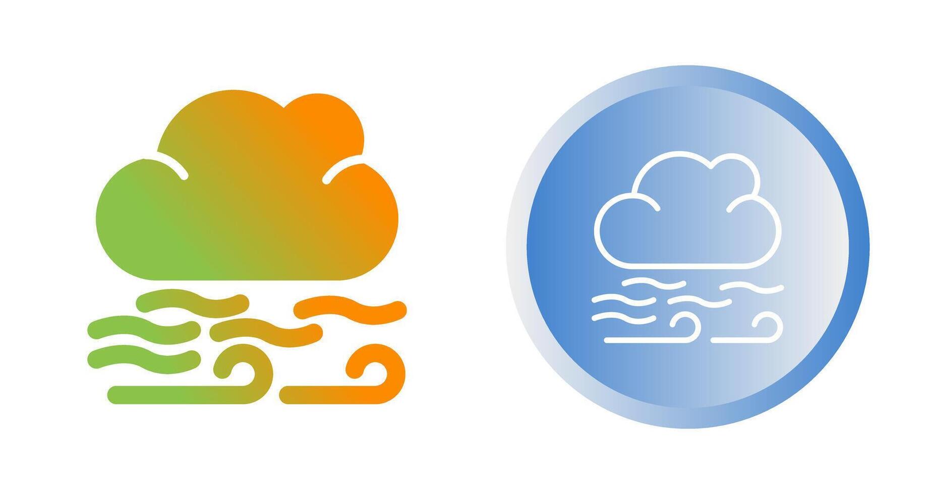 icono de vector de nube