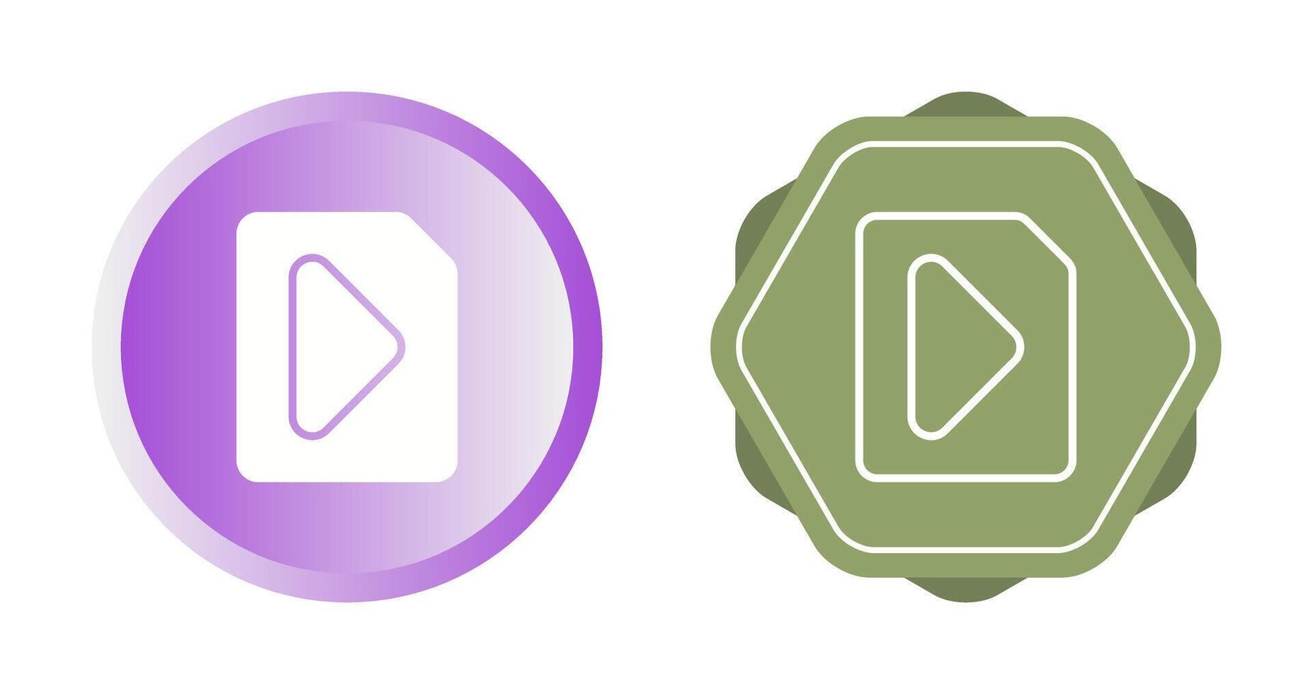 Video File Vector Icon