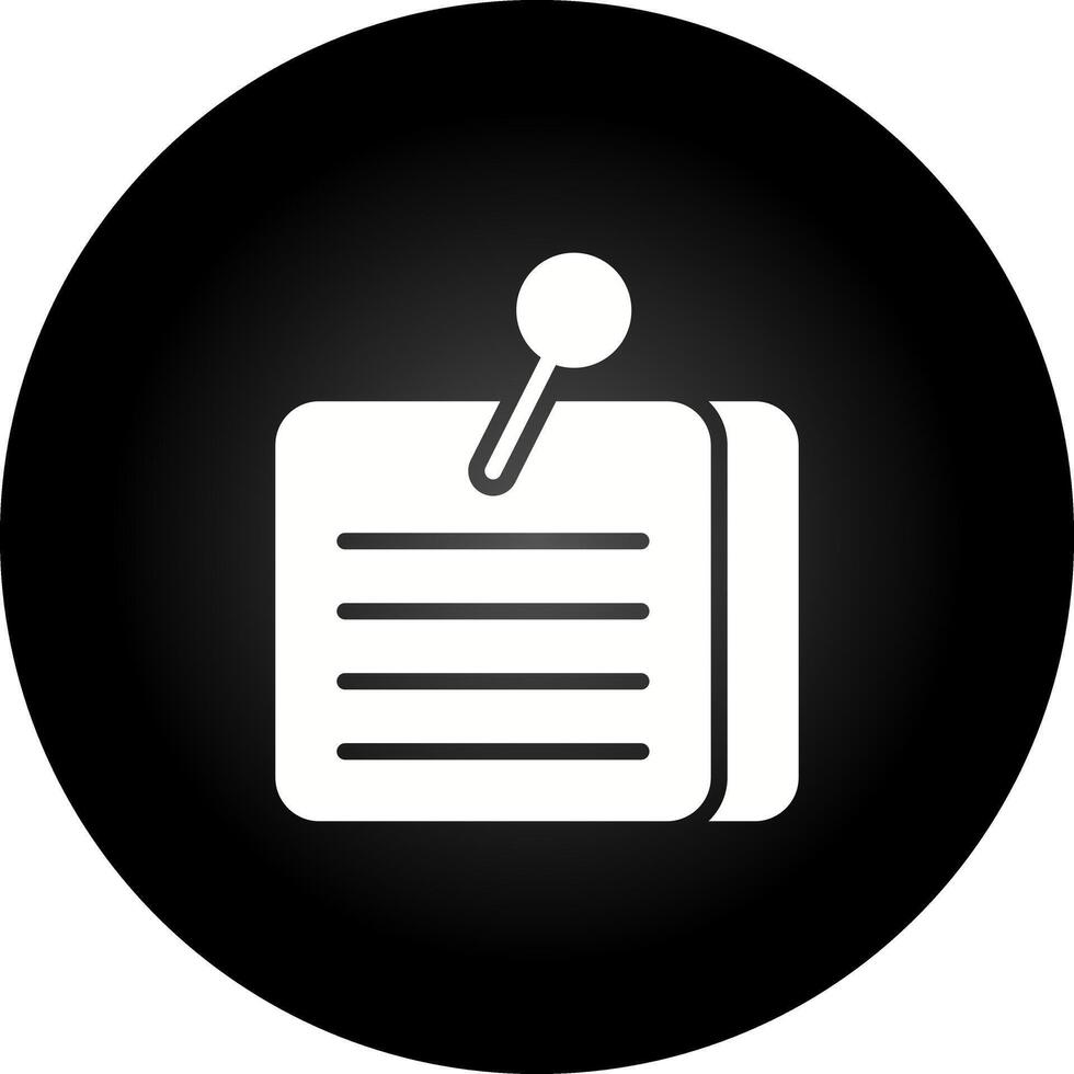 Memo Vector Icon