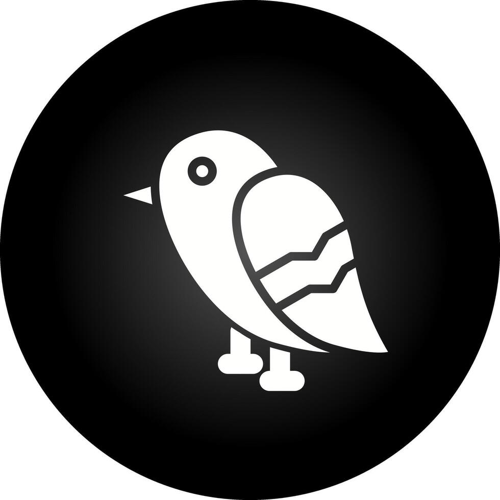 icono de vector de pájaro