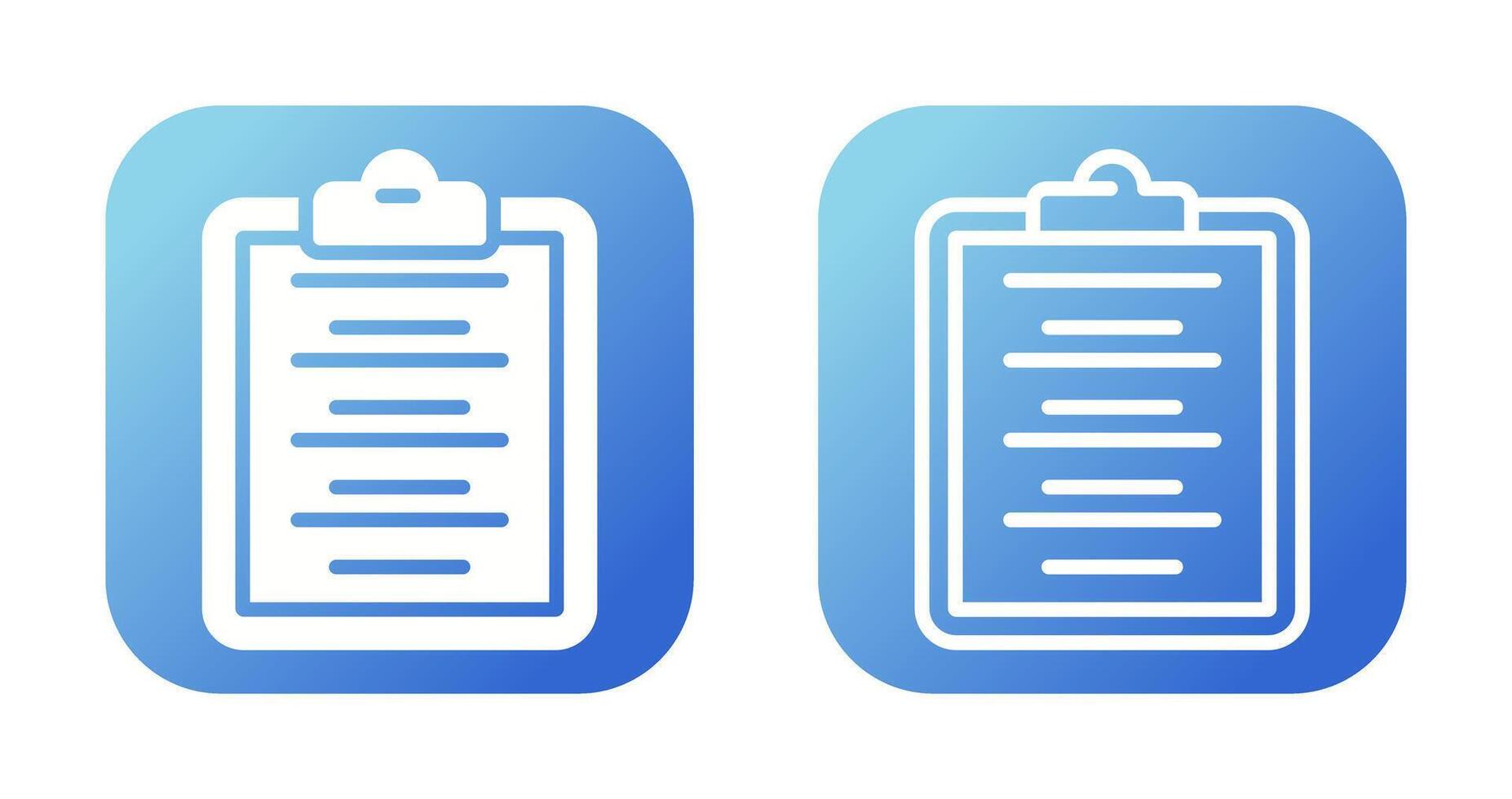 Writing Pad Vector Icon