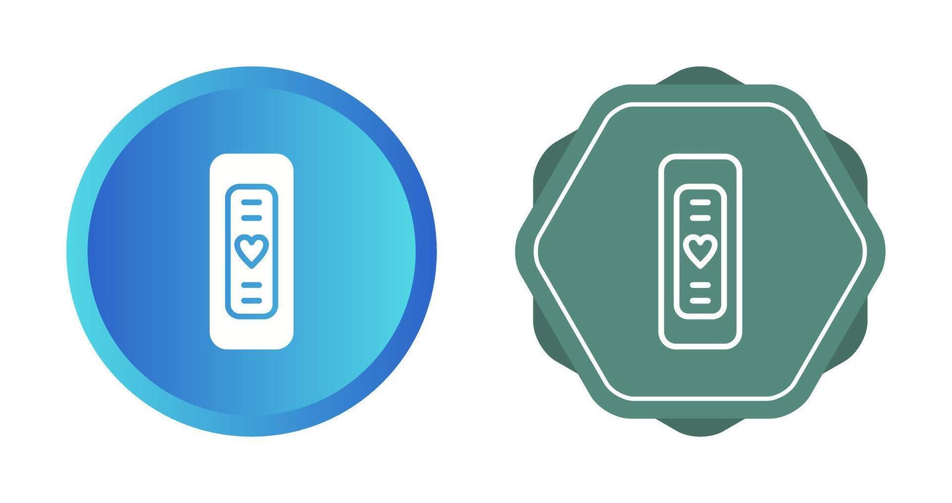 Fitness Smart Ring Vector Icon